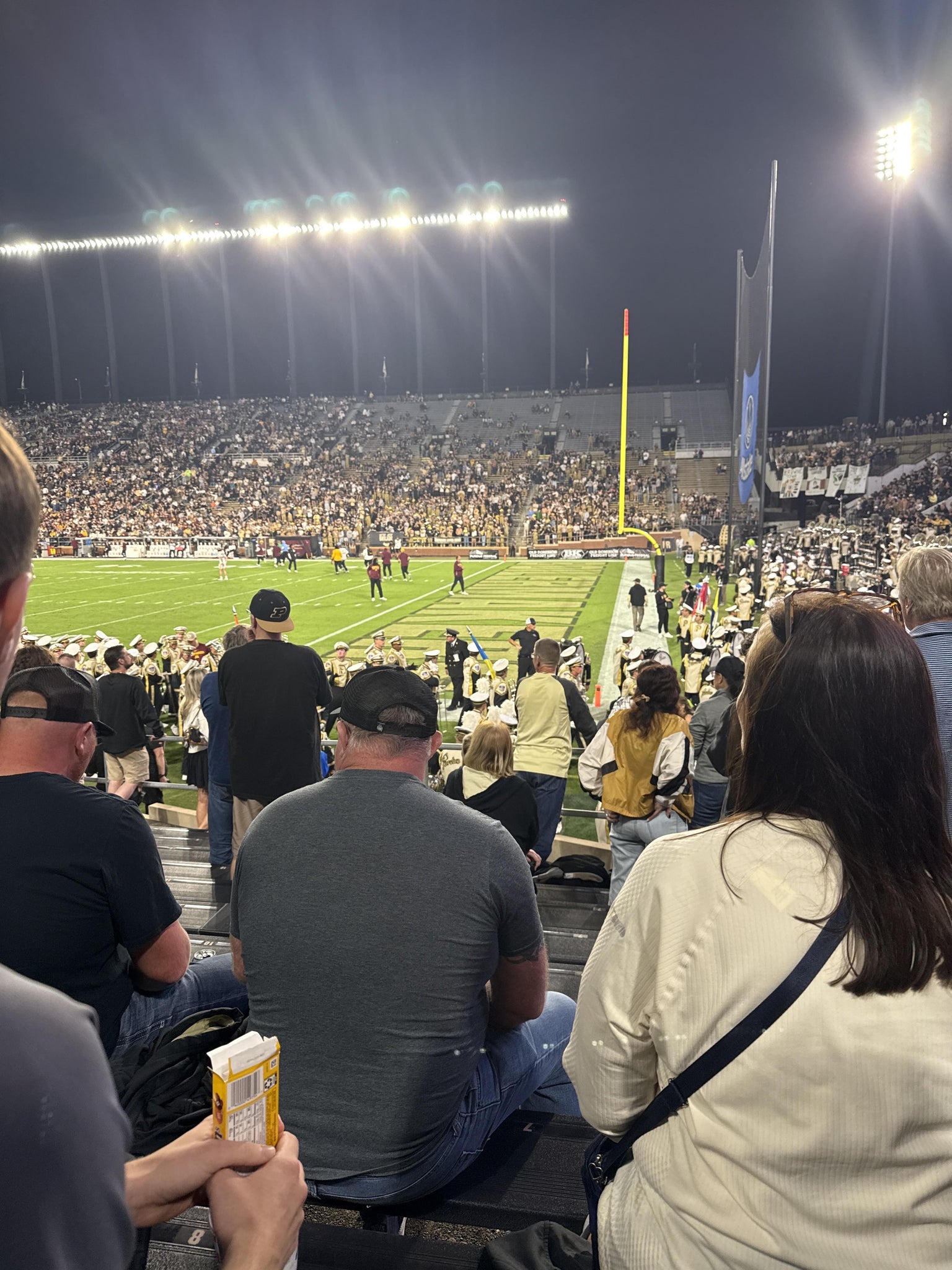 Real Fan View taken from Section 129 at Ross Ade Stadium by Allison Y