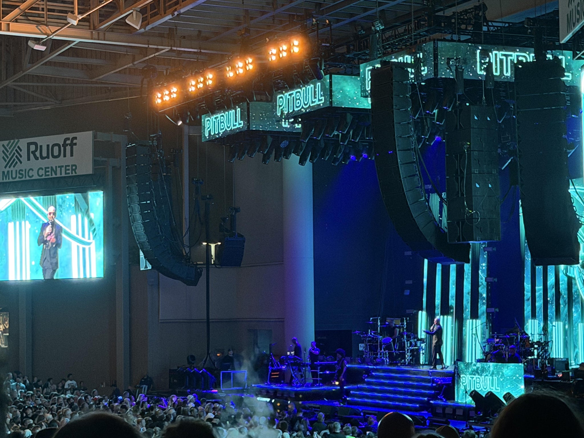 Real Fan View taken from Section 201 at Ruoff Music Center by Amy W