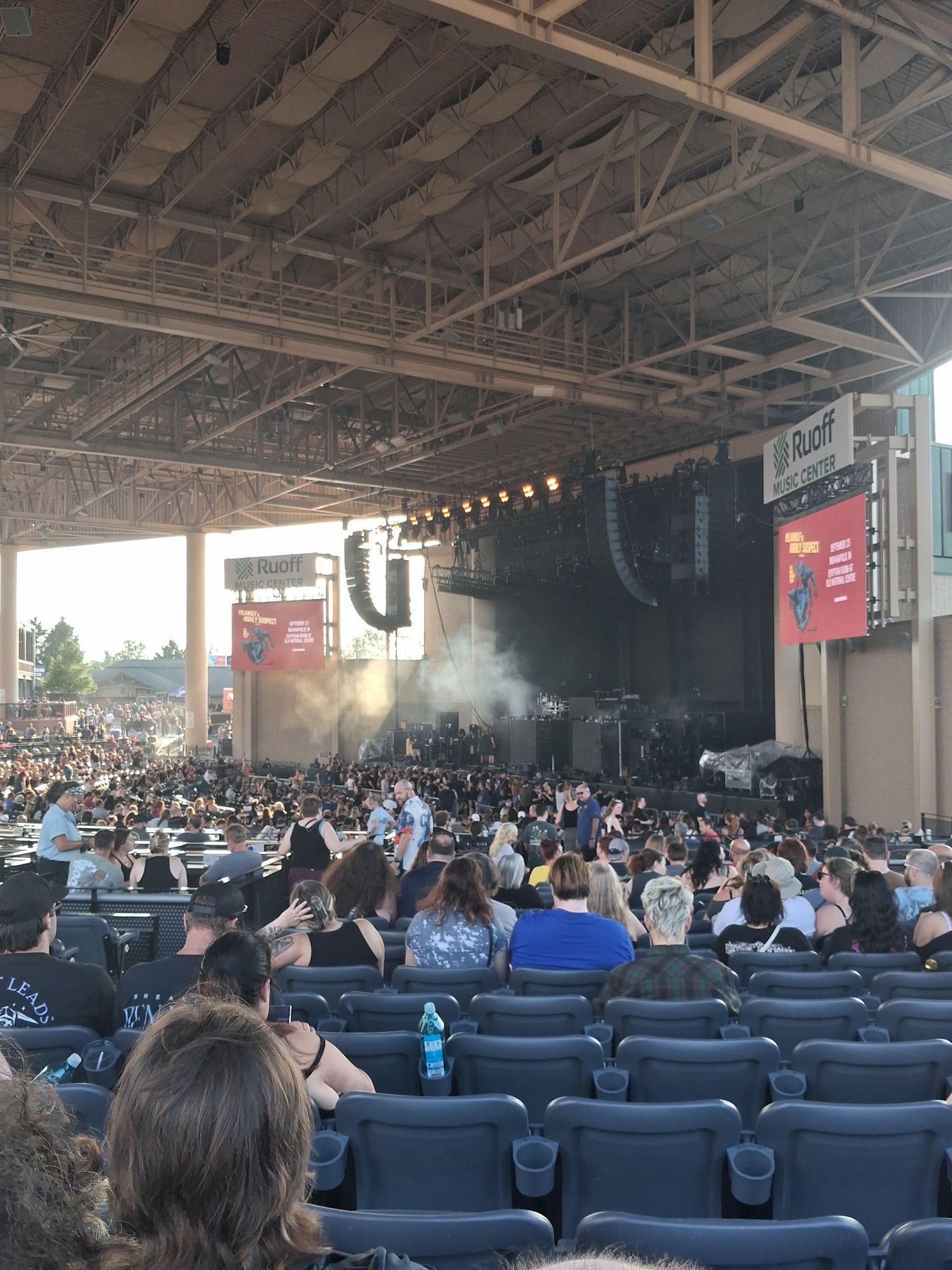 Real Fan View taken from Section 201 at Ruoff Music Center by Anonymous User