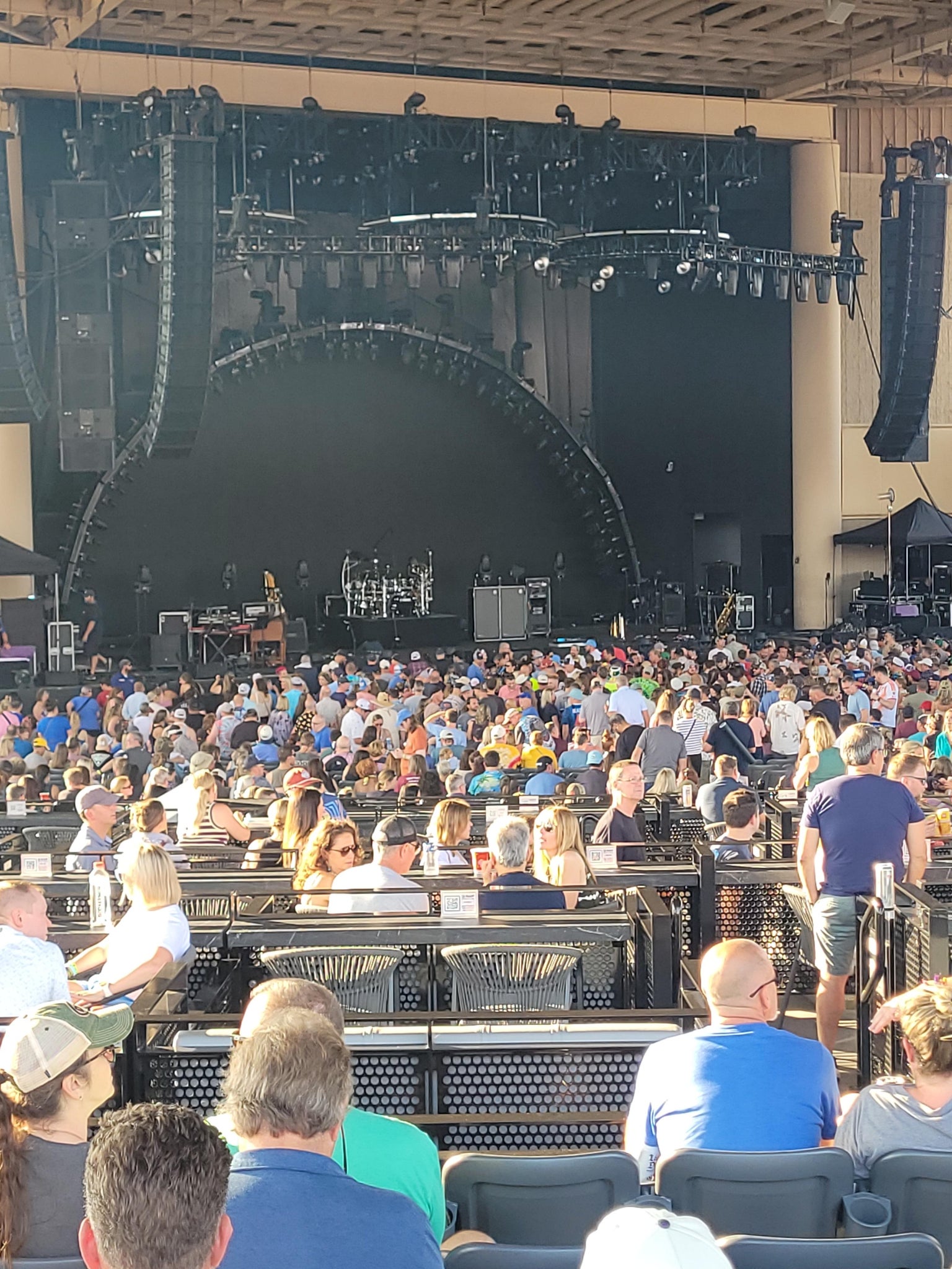 Real Fan View taken from Section 205 at Ruoff Music Center by David W