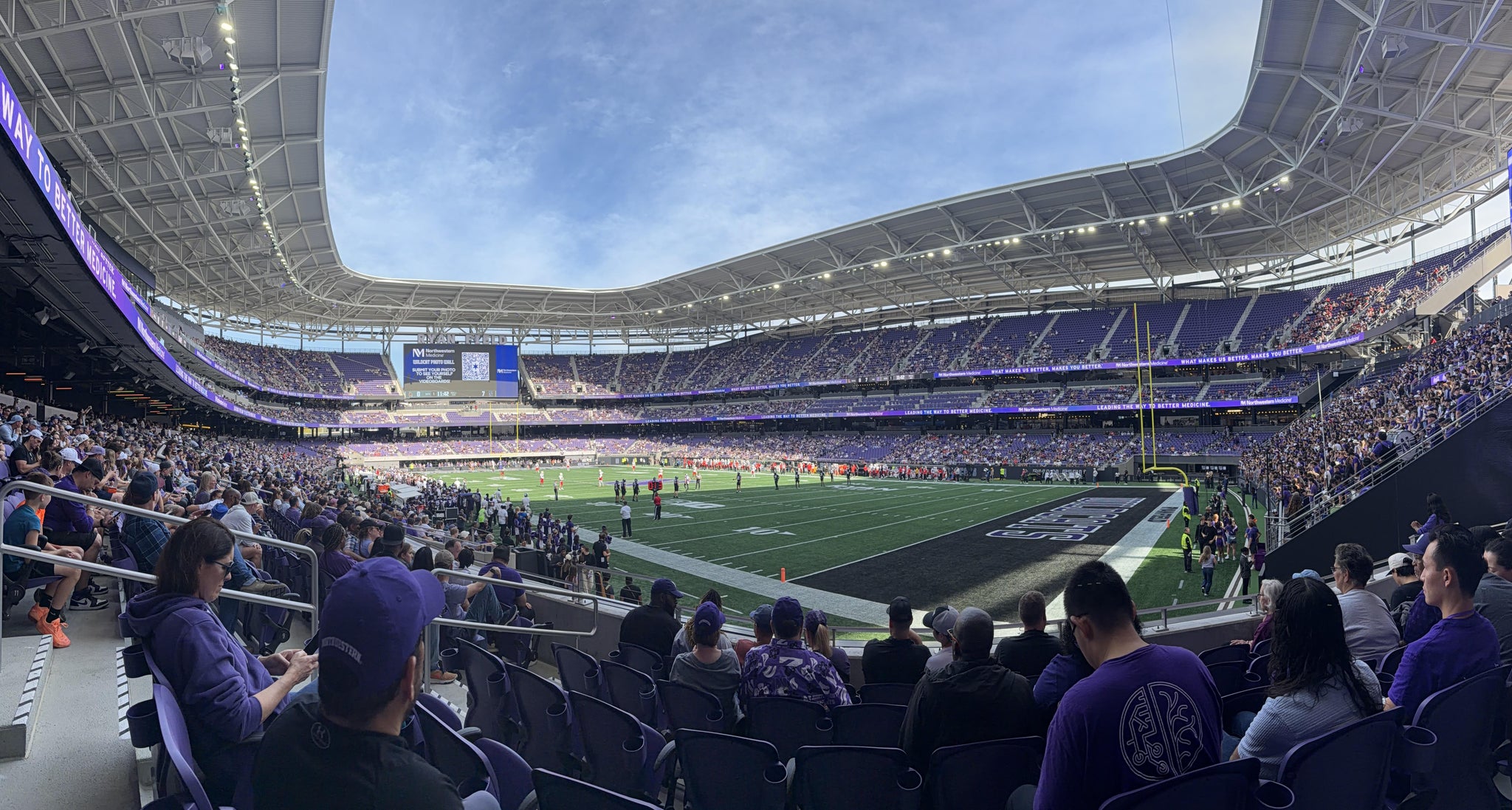 Real Fan View taken from Section 134 at Ryan Field by Kyle B