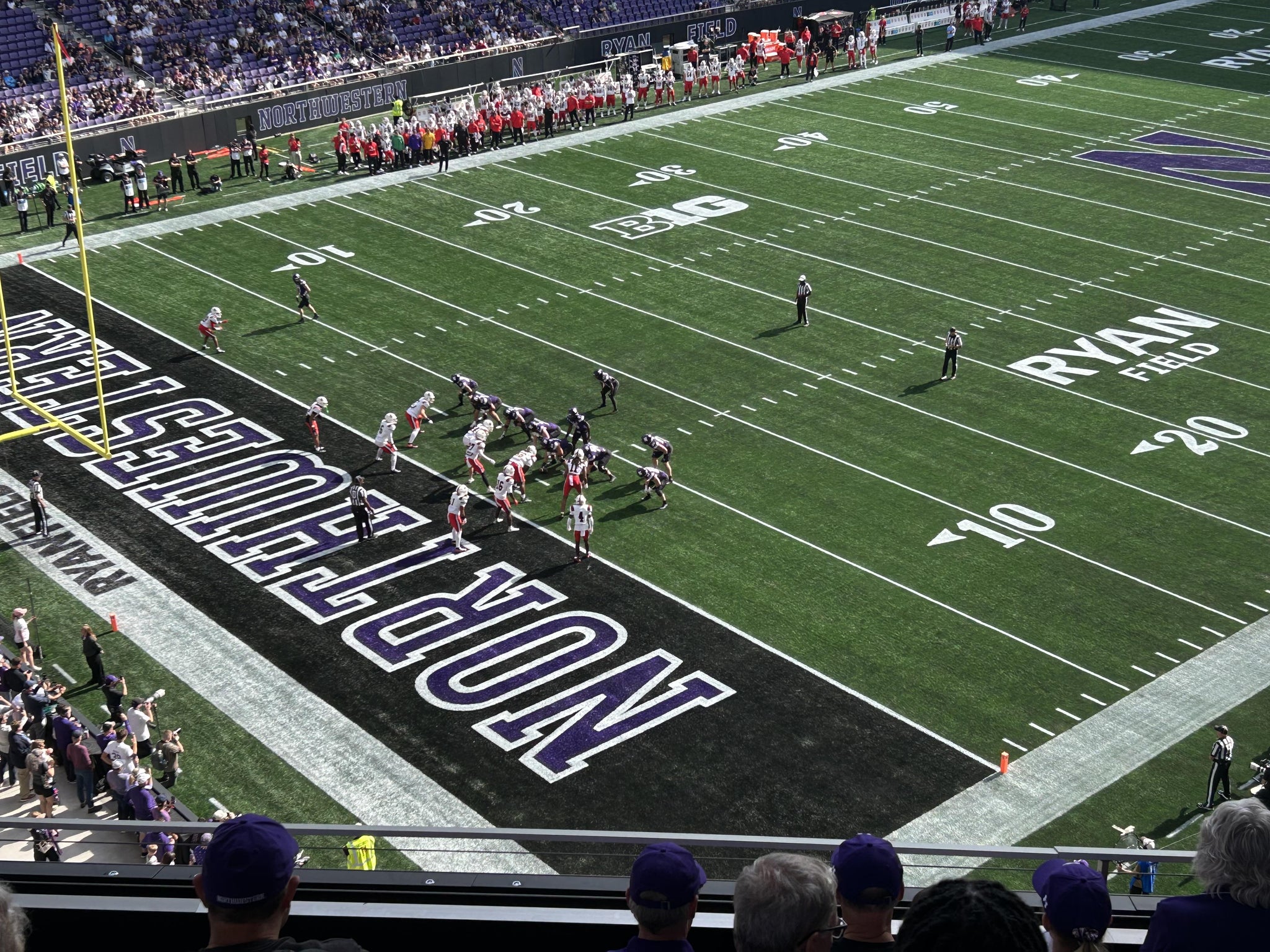 Real Fan View taken from Section 209 at Ryan Field by Richard W