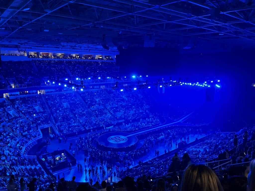 Real Fan View taken from Section 204 at SAP Center at San Jose by Brittany B