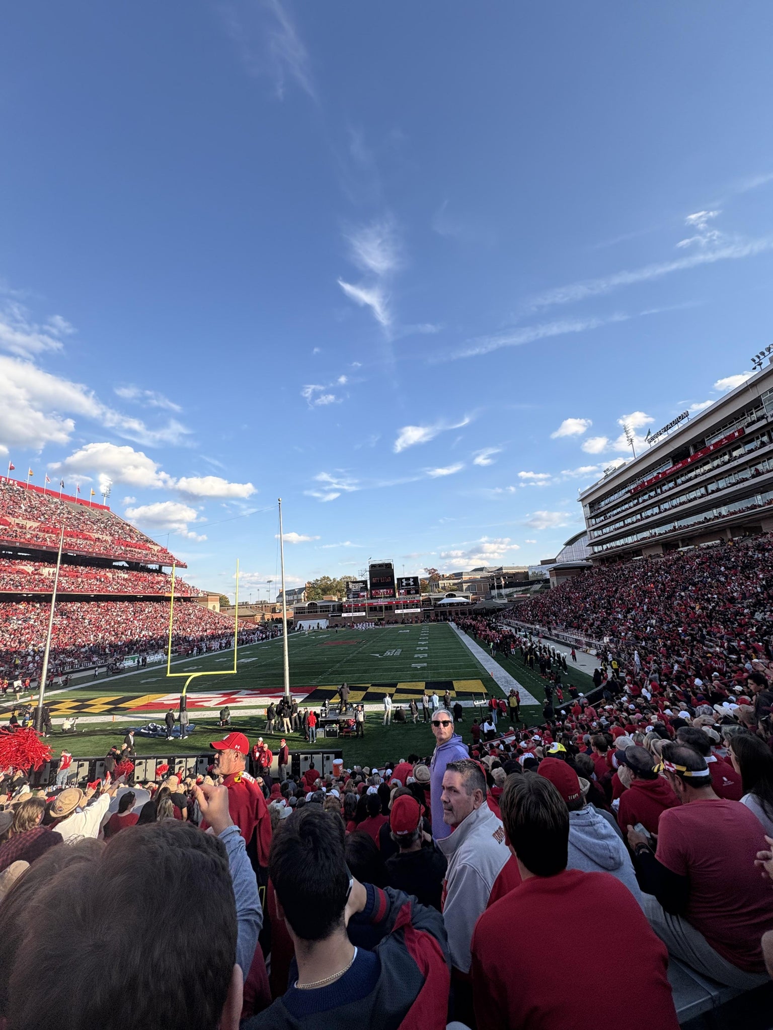 Real Fan View taken from Section 17 at SECU Stadium by Kemarva S