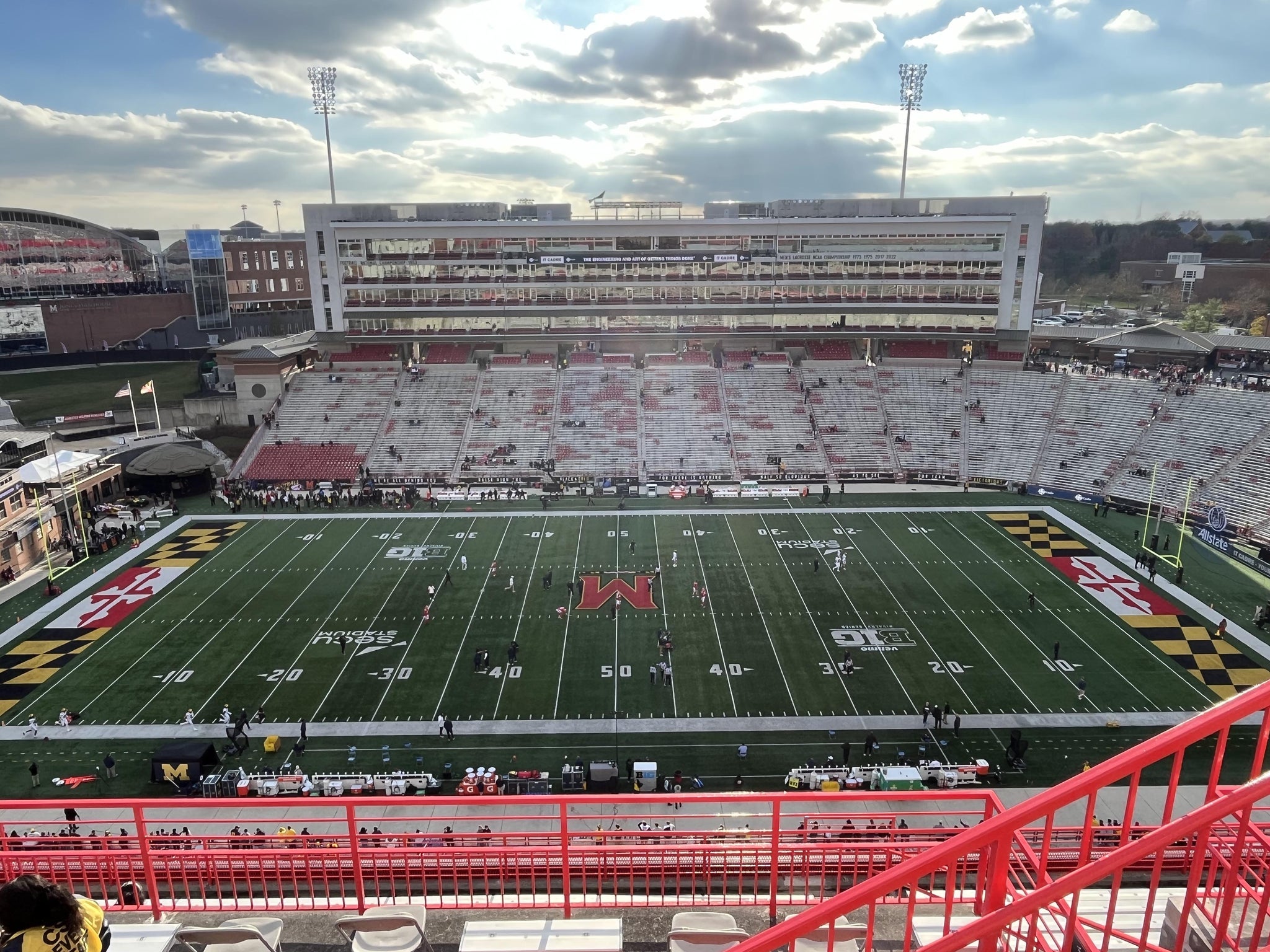 Real Fan View taken from Section 306 at SECU Stadium by Anonymous User