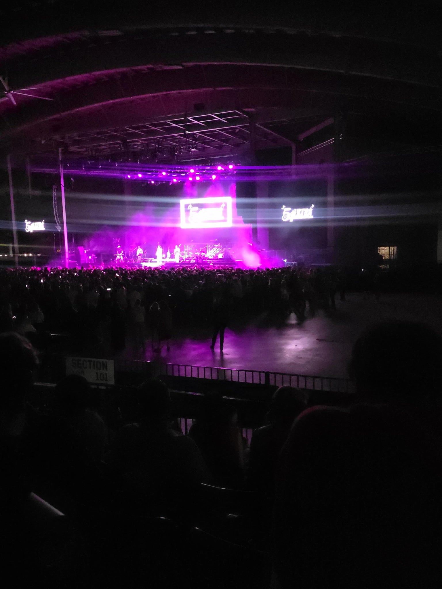 Real Fan View taken from Section 101 at Saint Louis Music Park by Diana G