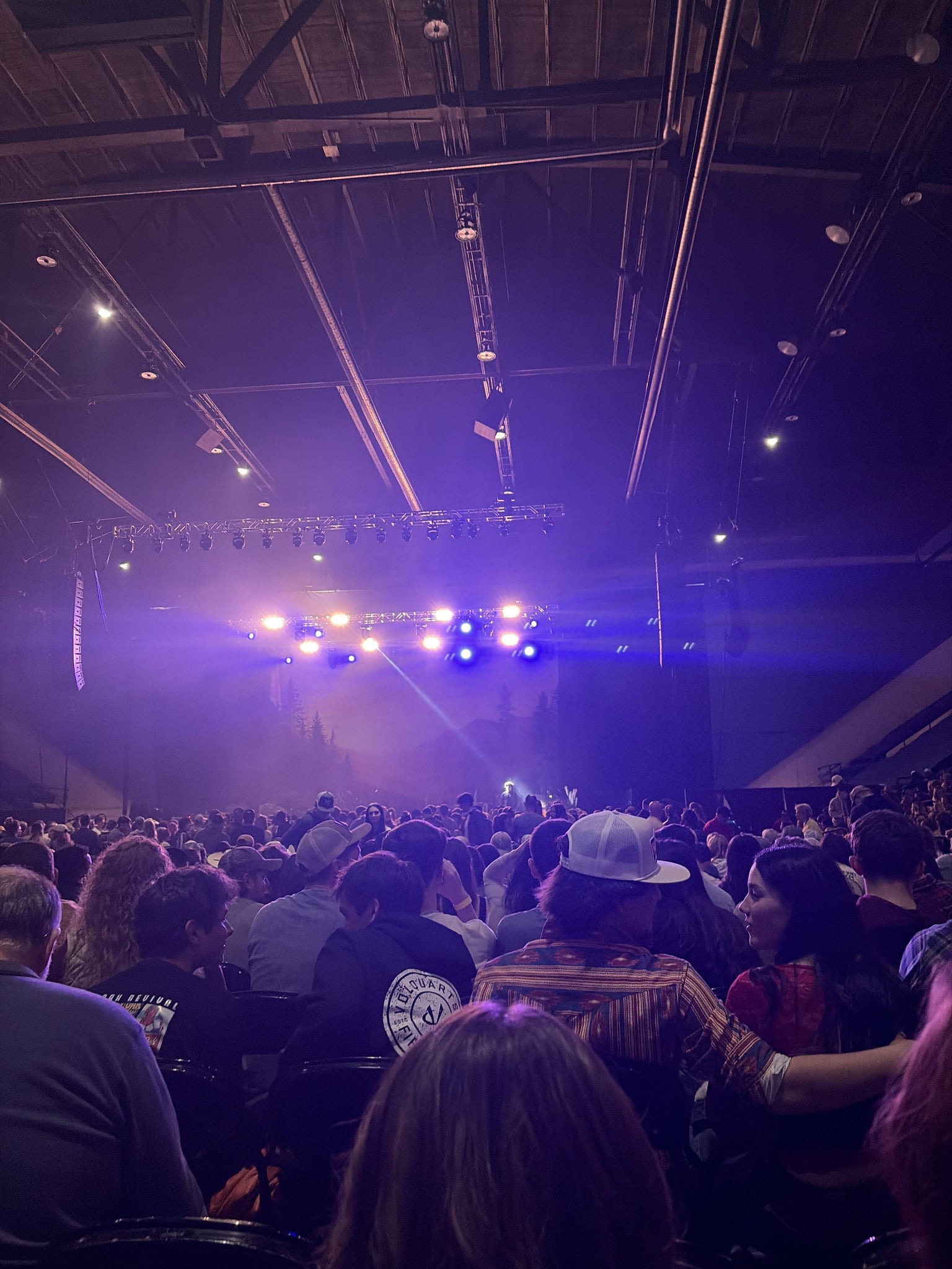 Real Fan View taken from Section F 2 at Salem Civic Center by Trista O