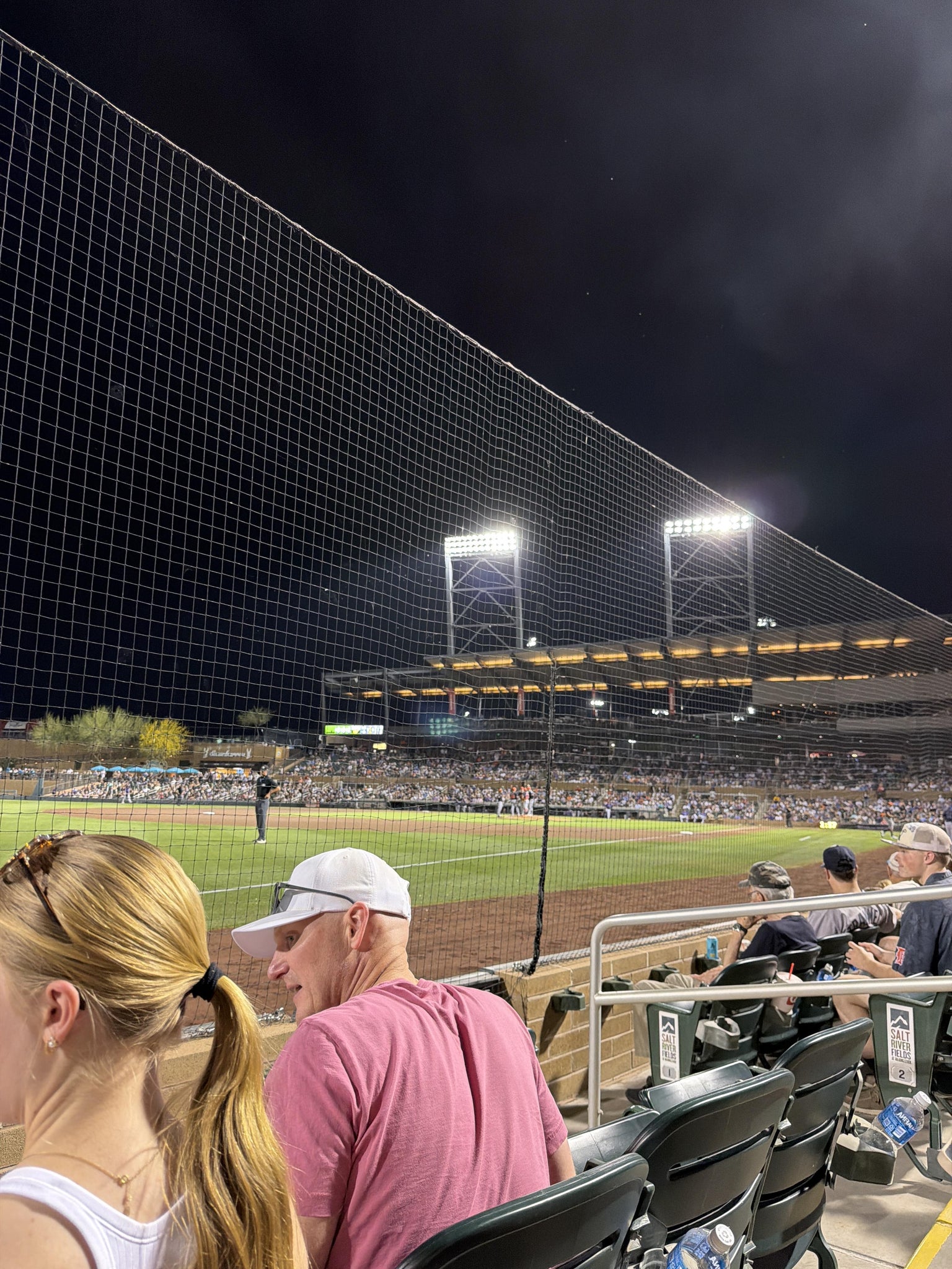 Real Fan View taken from Section 123 at Salt River Fields at Talking Stick by Arianne C