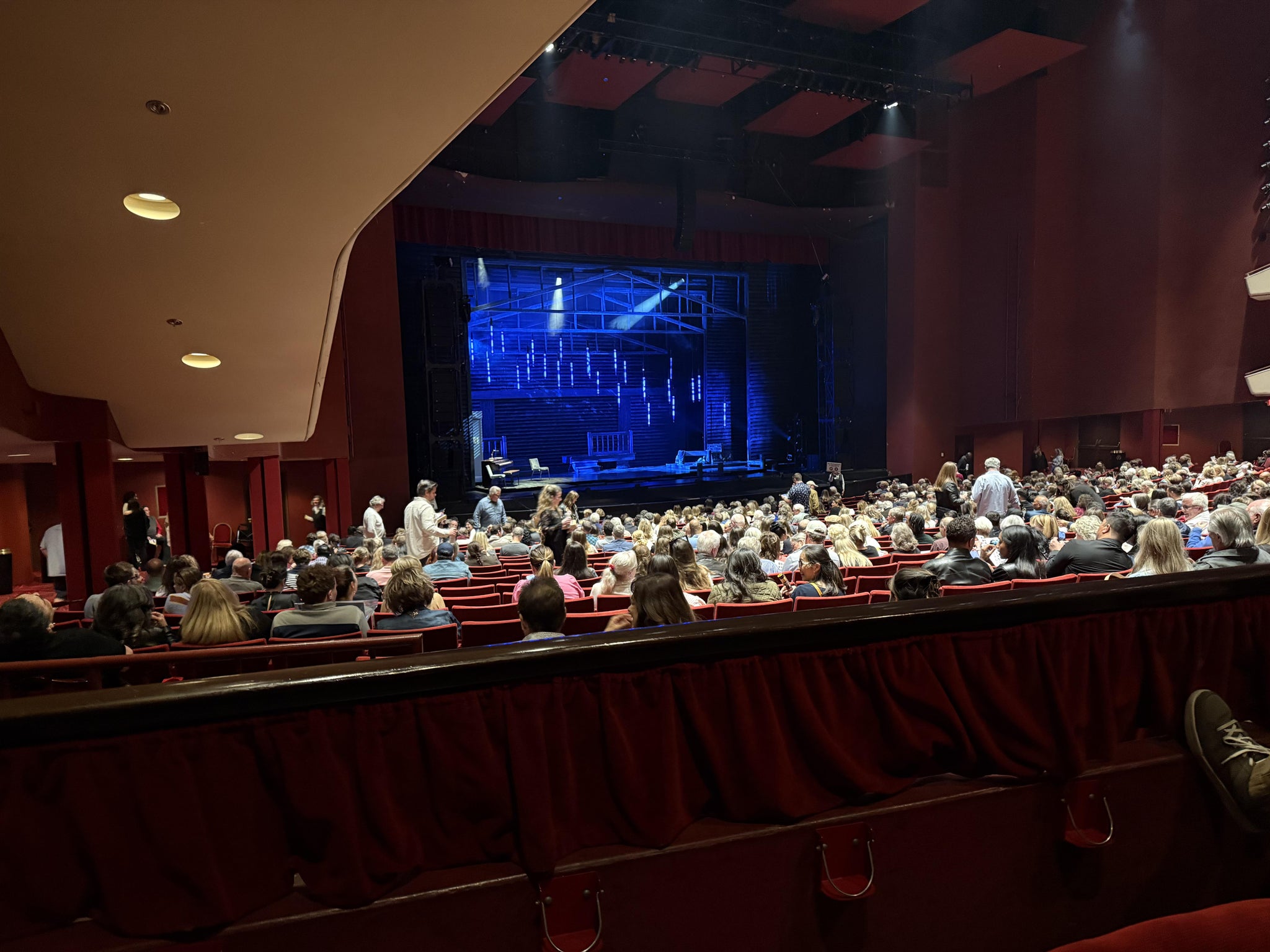 Real Fan View taken from Dress Left 5 at San Diego Civic Theatre by Arron P