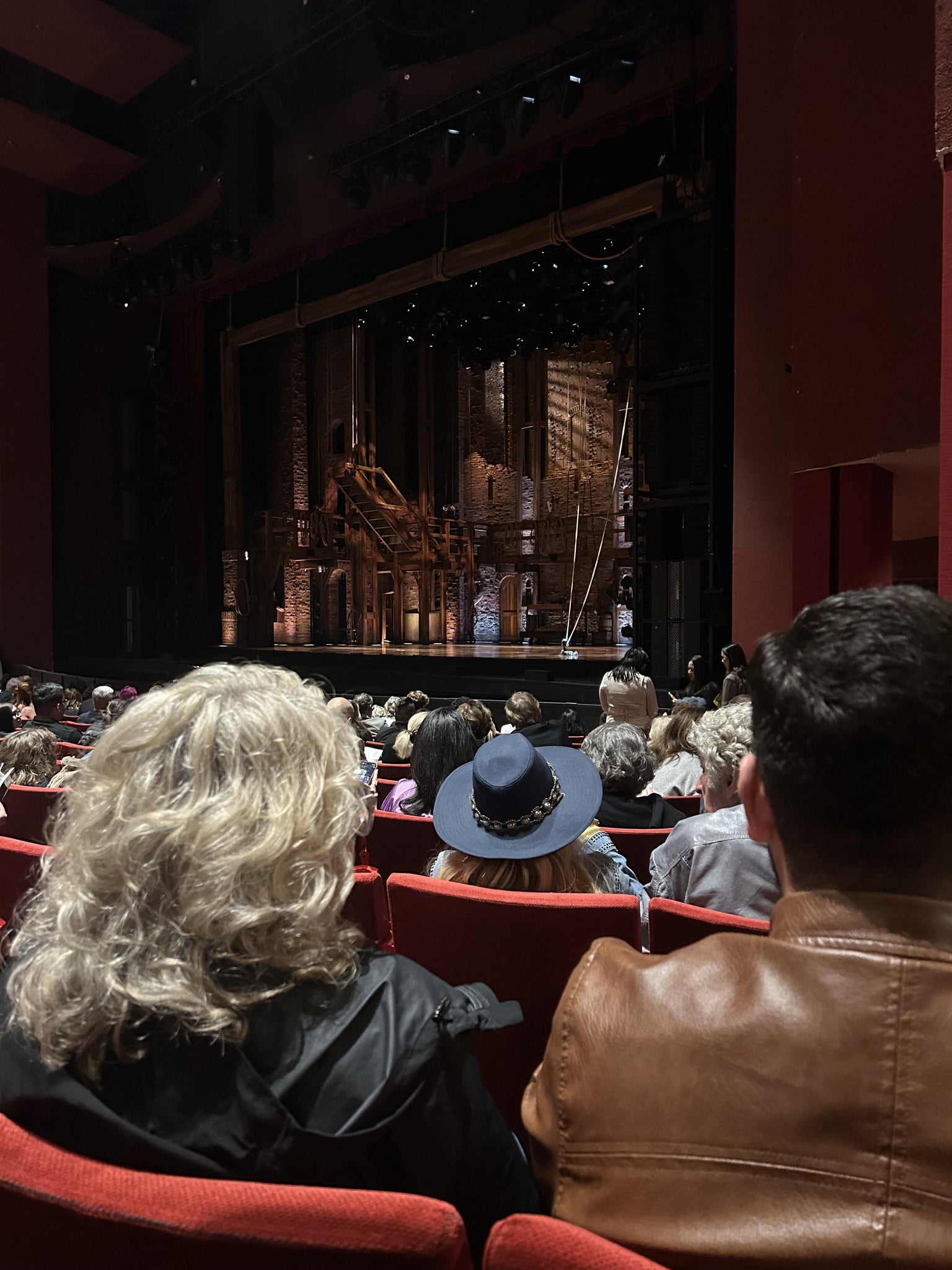 Real Fan View taken from Orchestra at San Diego Civic Theatre by Aimee W
