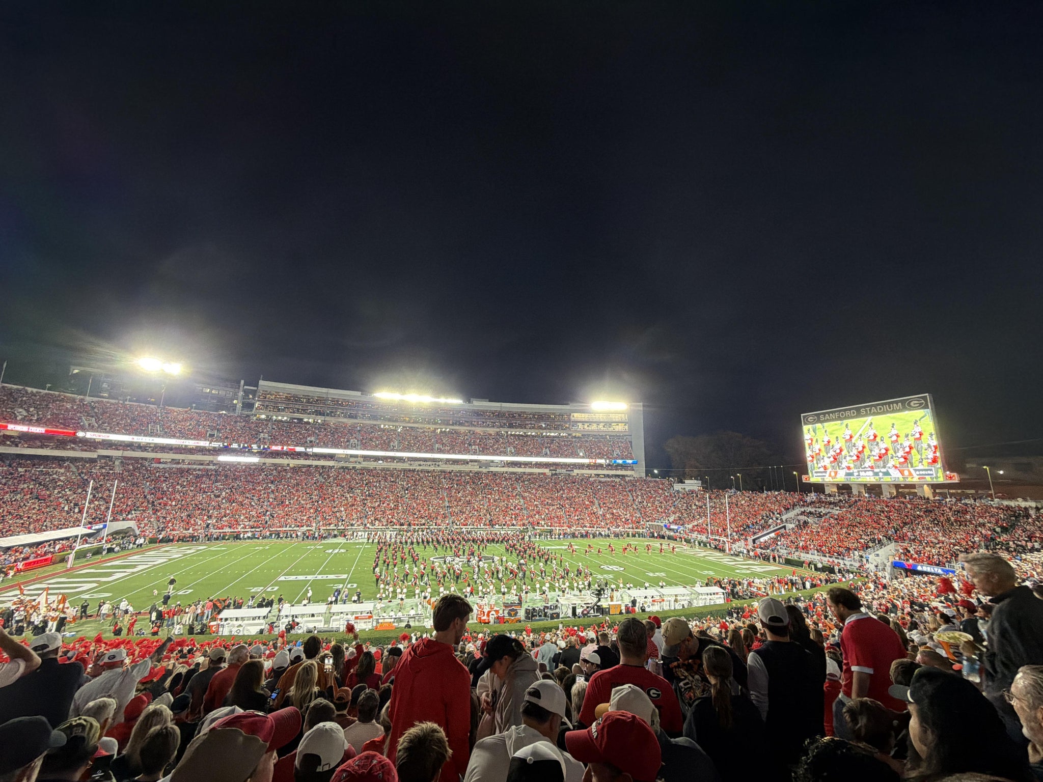Real Fan View taken from Section 108 at Sanford Stadium by Connor H