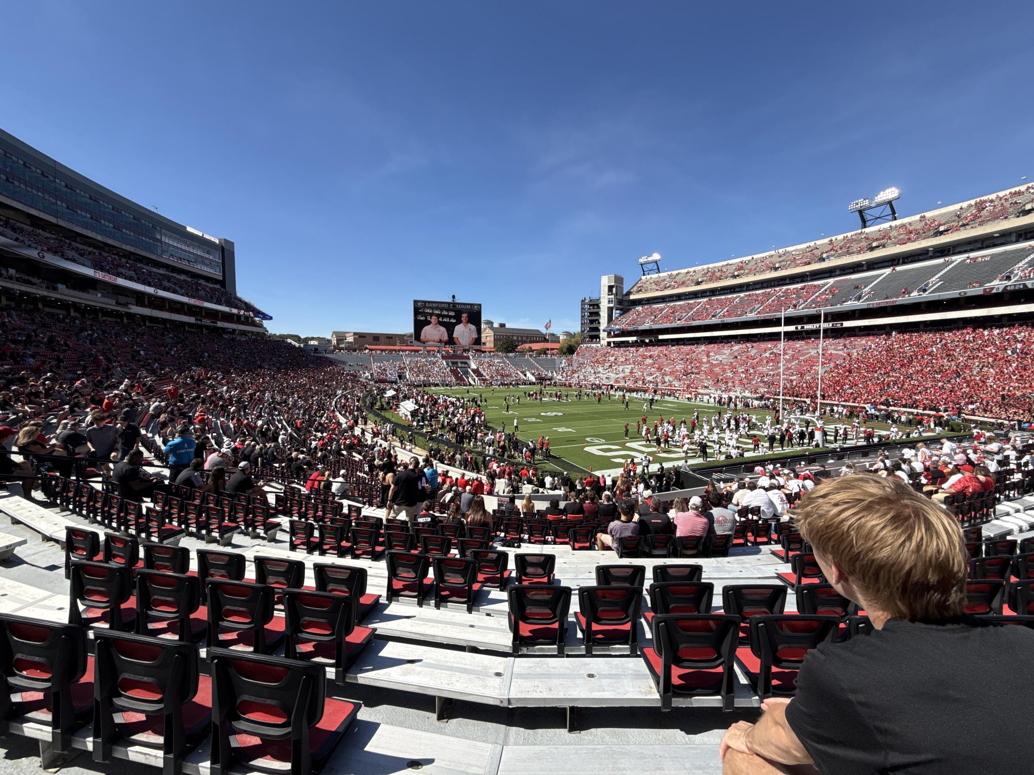 Real Fan View taken from Section 123 at Sanford Stadium by Jalen T
