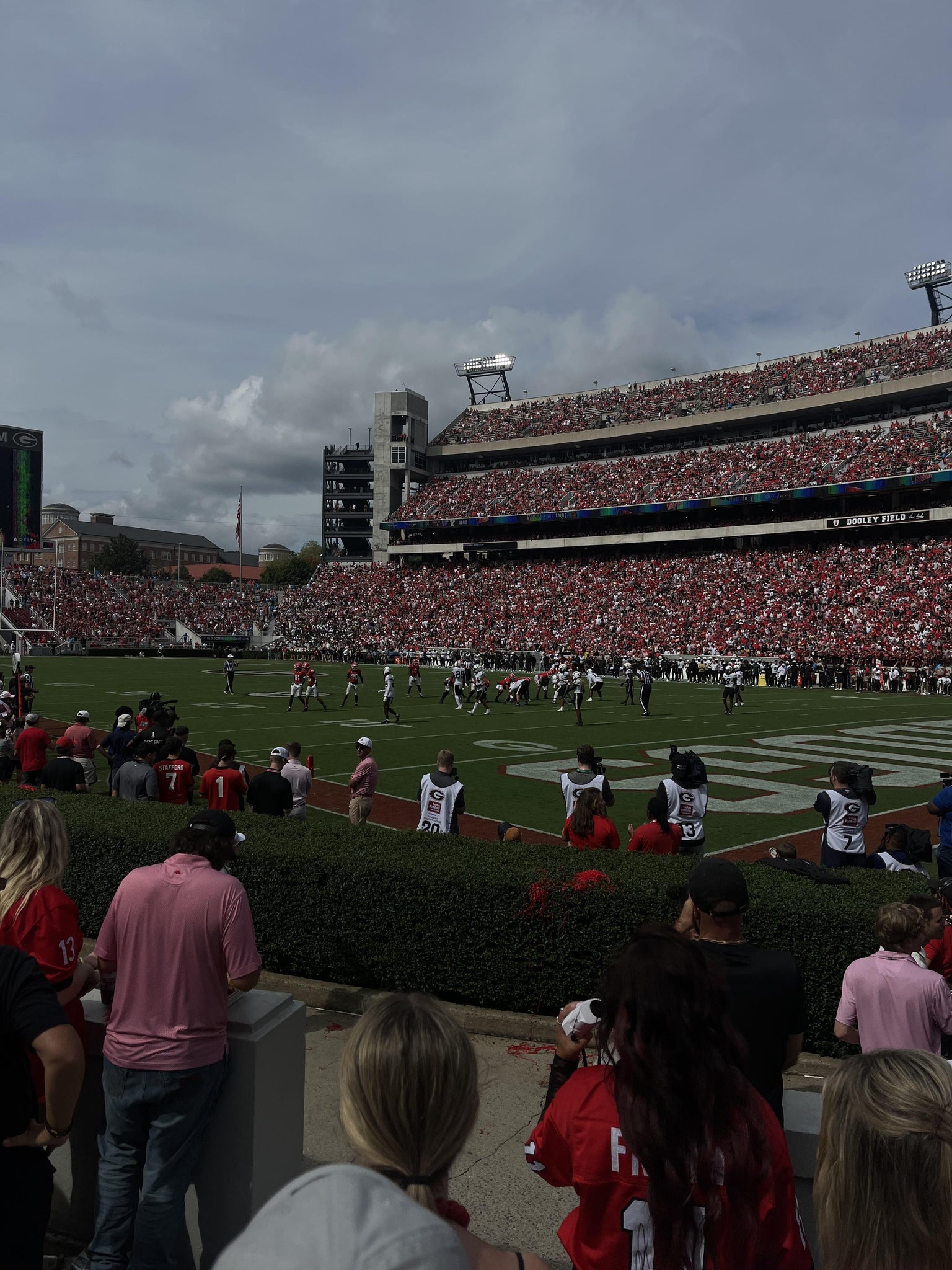 Real Fan View taken from Section 125 at Sanford Stadium by Piper S