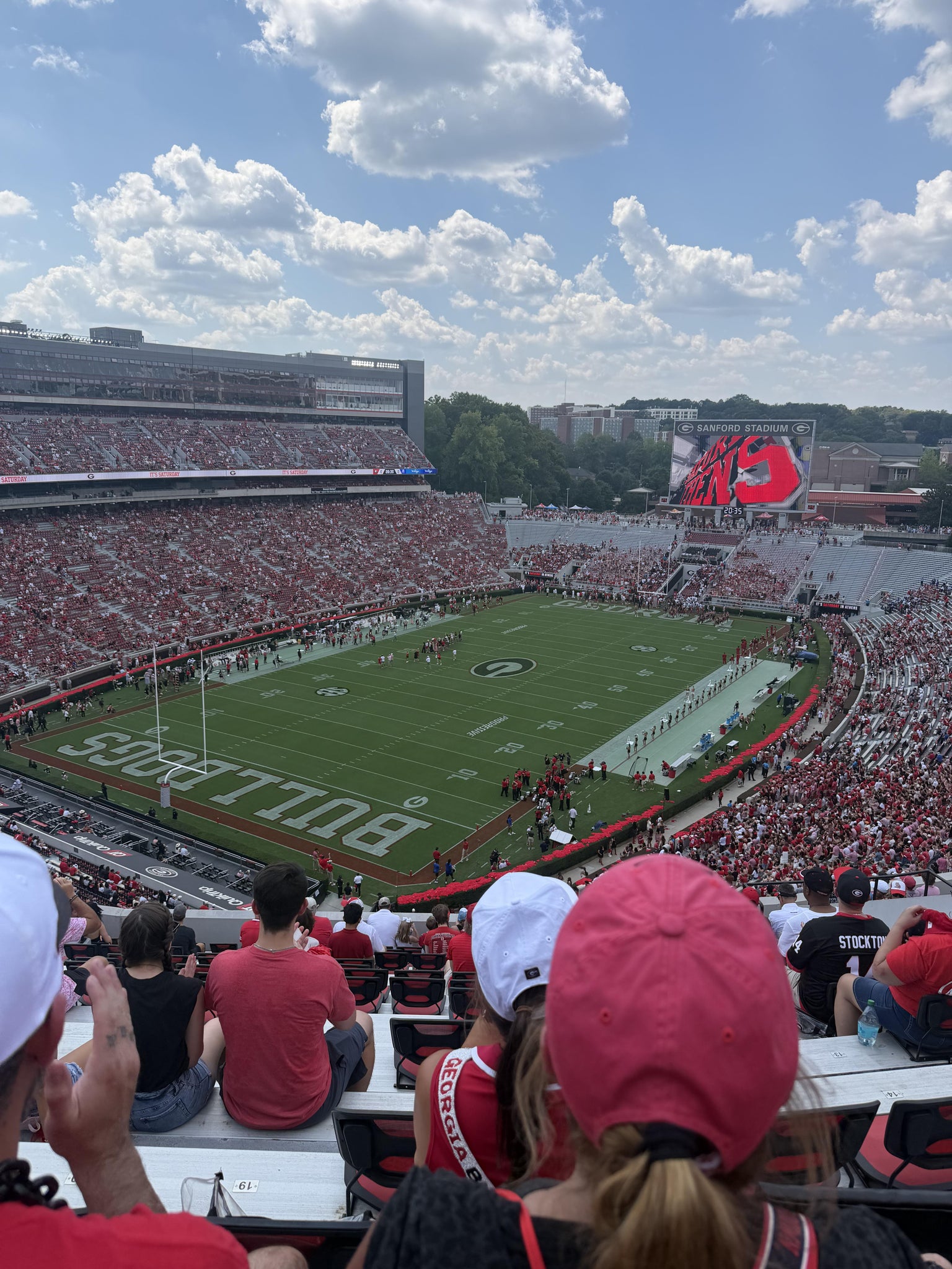 Real Fan View taken from Section 315 at Sanford Stadium by Anonymous User