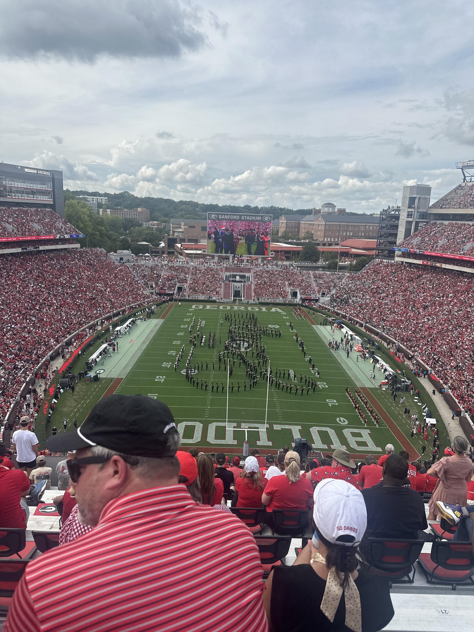 Real Fan View taken from Section 319 at Sanford Stadium by Tyler B