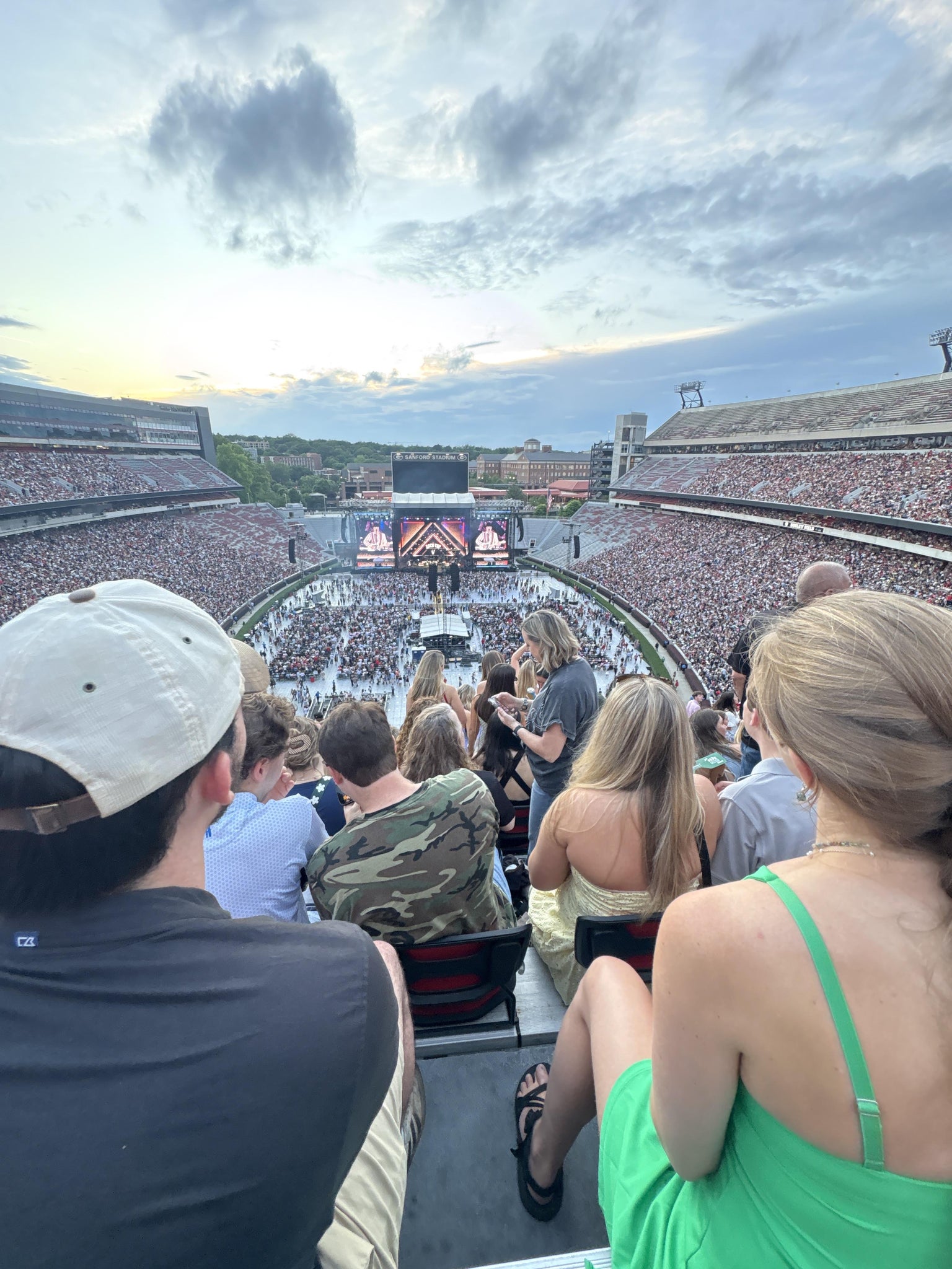 Real Fan View taken from Section 319 at Sanford Stadium by Caden S