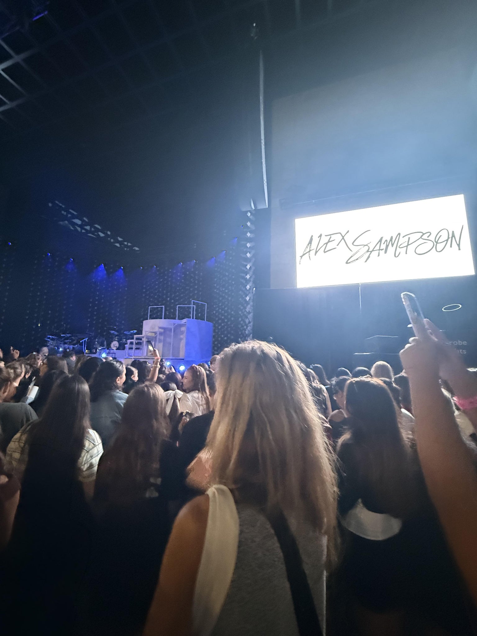 Real Fan View taken from GA Floor at Santa Barbara Bowl by Julio O