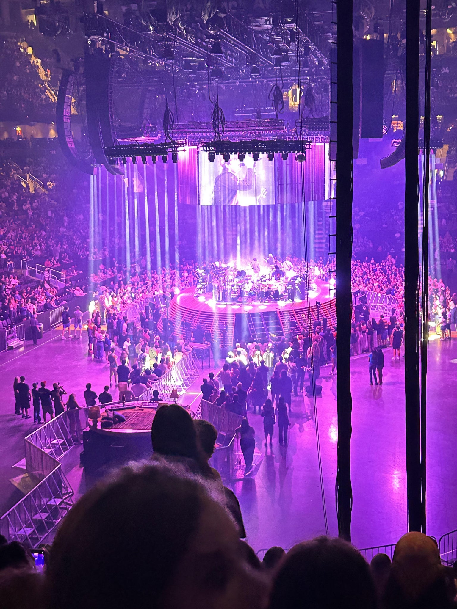 Real Fan View taken from Section 113 at Scotiabank Arena by Ashley W
