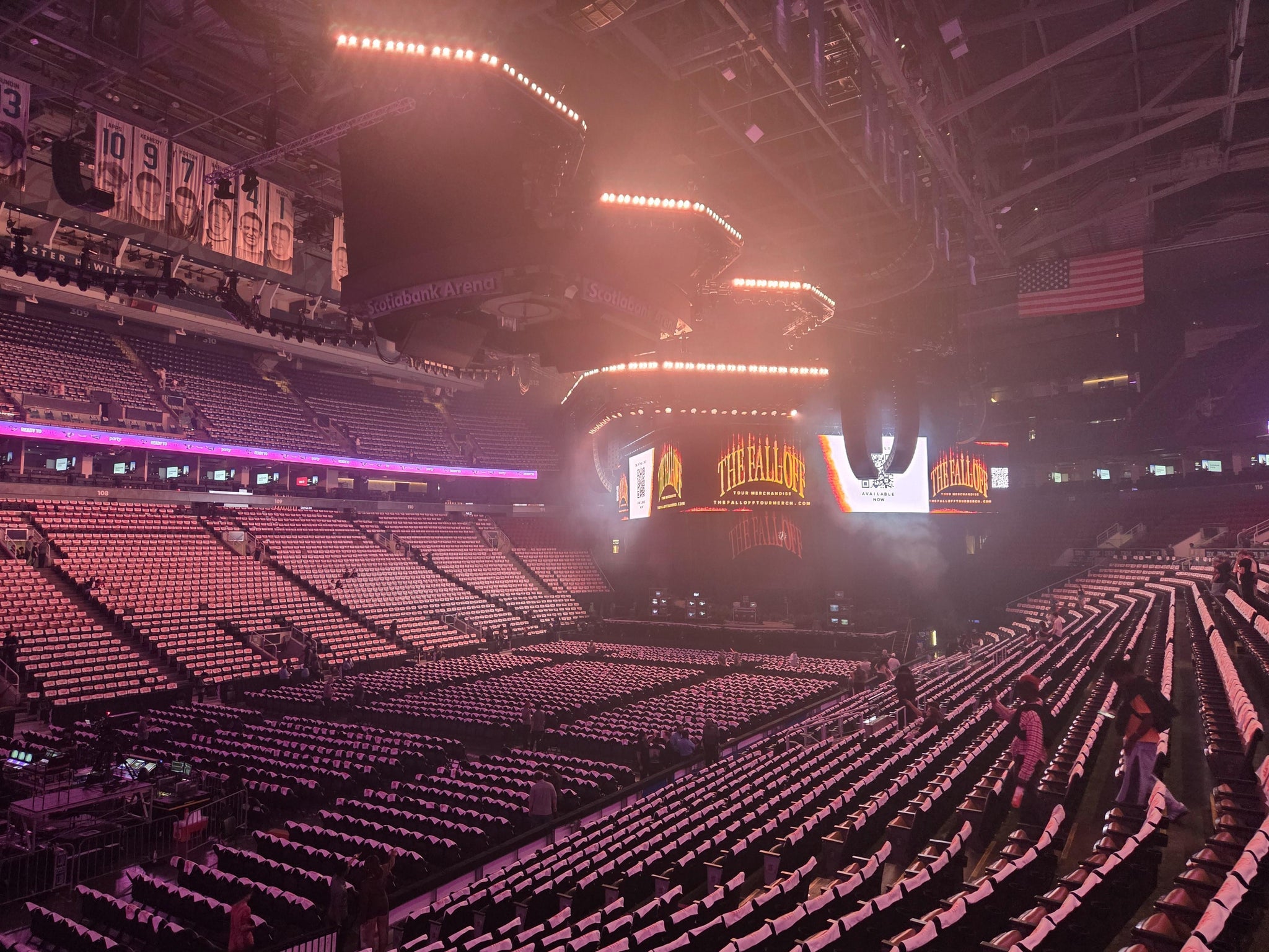 Real Fan View taken from Section 122 at Scotiabank Arena by Hollie A