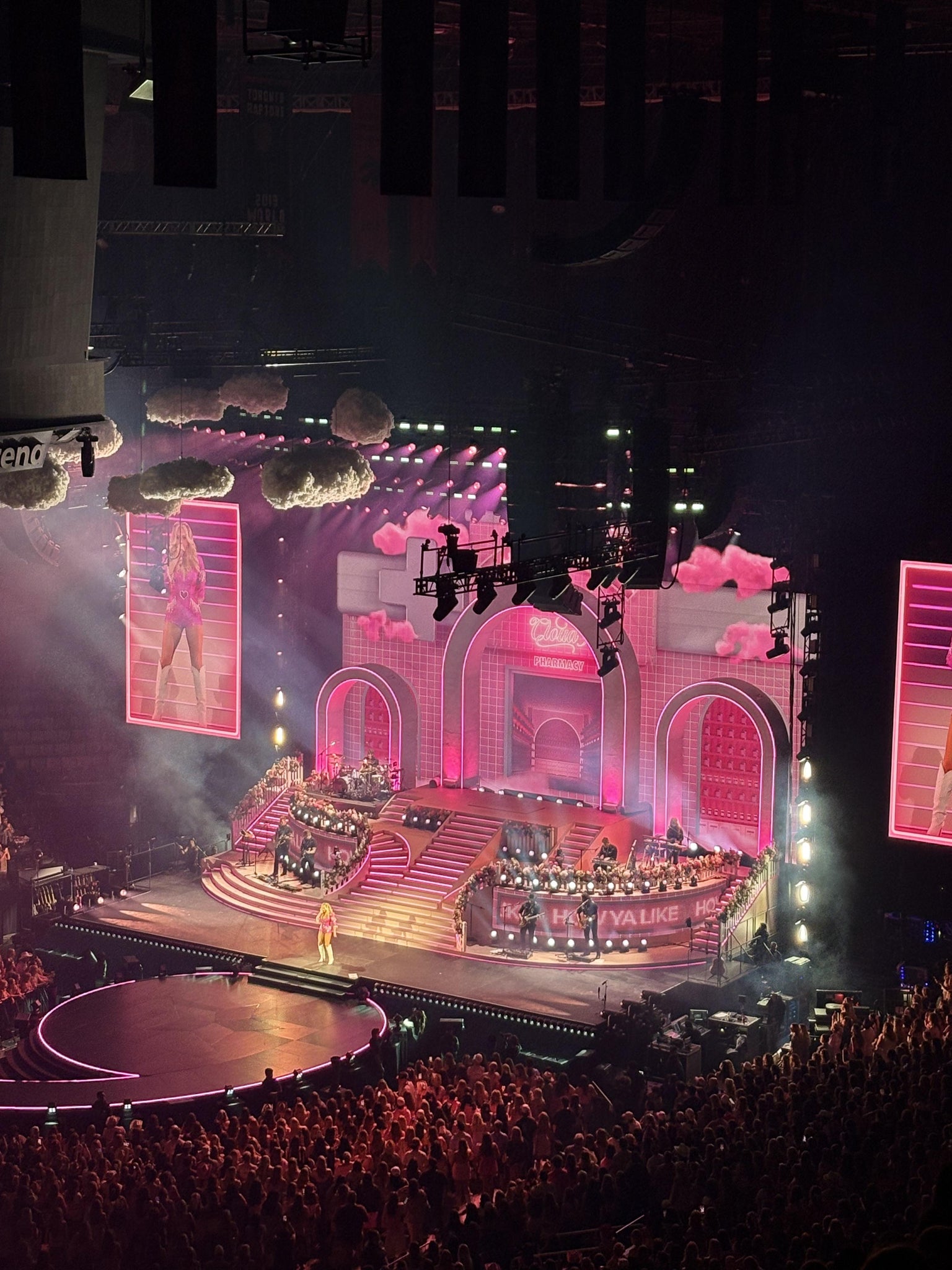 Real Fan View taken from Section 323 at Scotiabank Arena by Alicia B