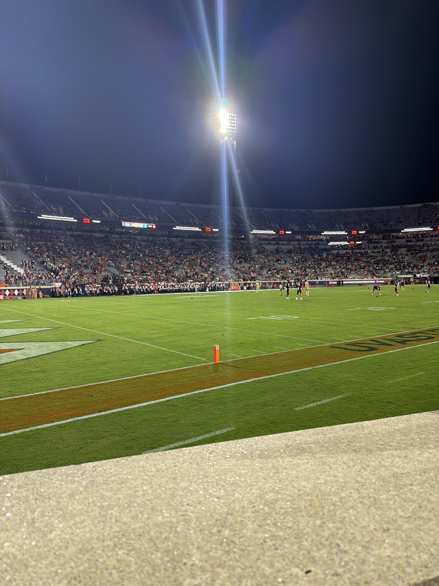 Real Fan View taken from Section 130 at Scott Stadium by Destini M