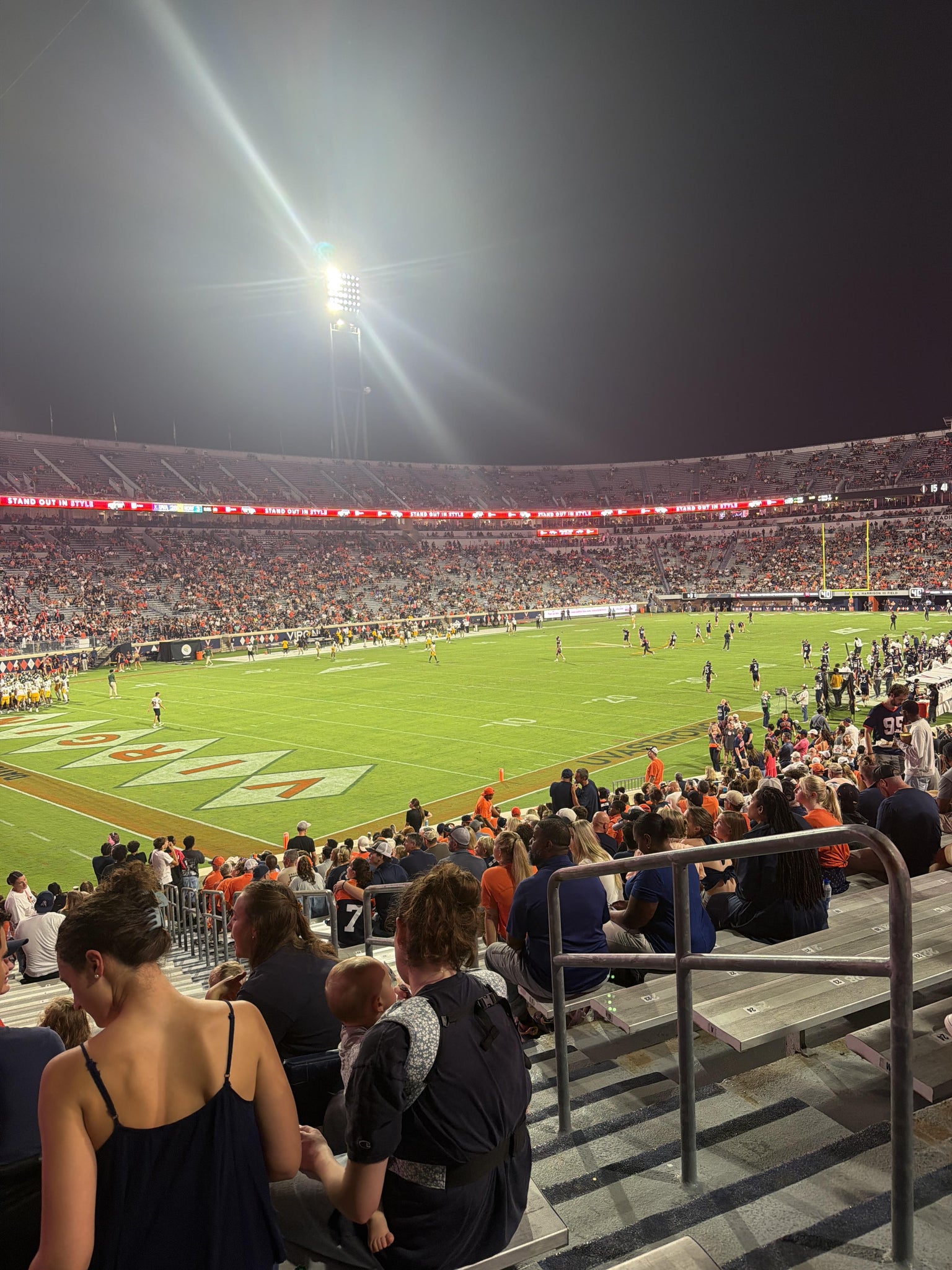 Real Fan View taken from Section 131 at Scott Stadium by Unika D