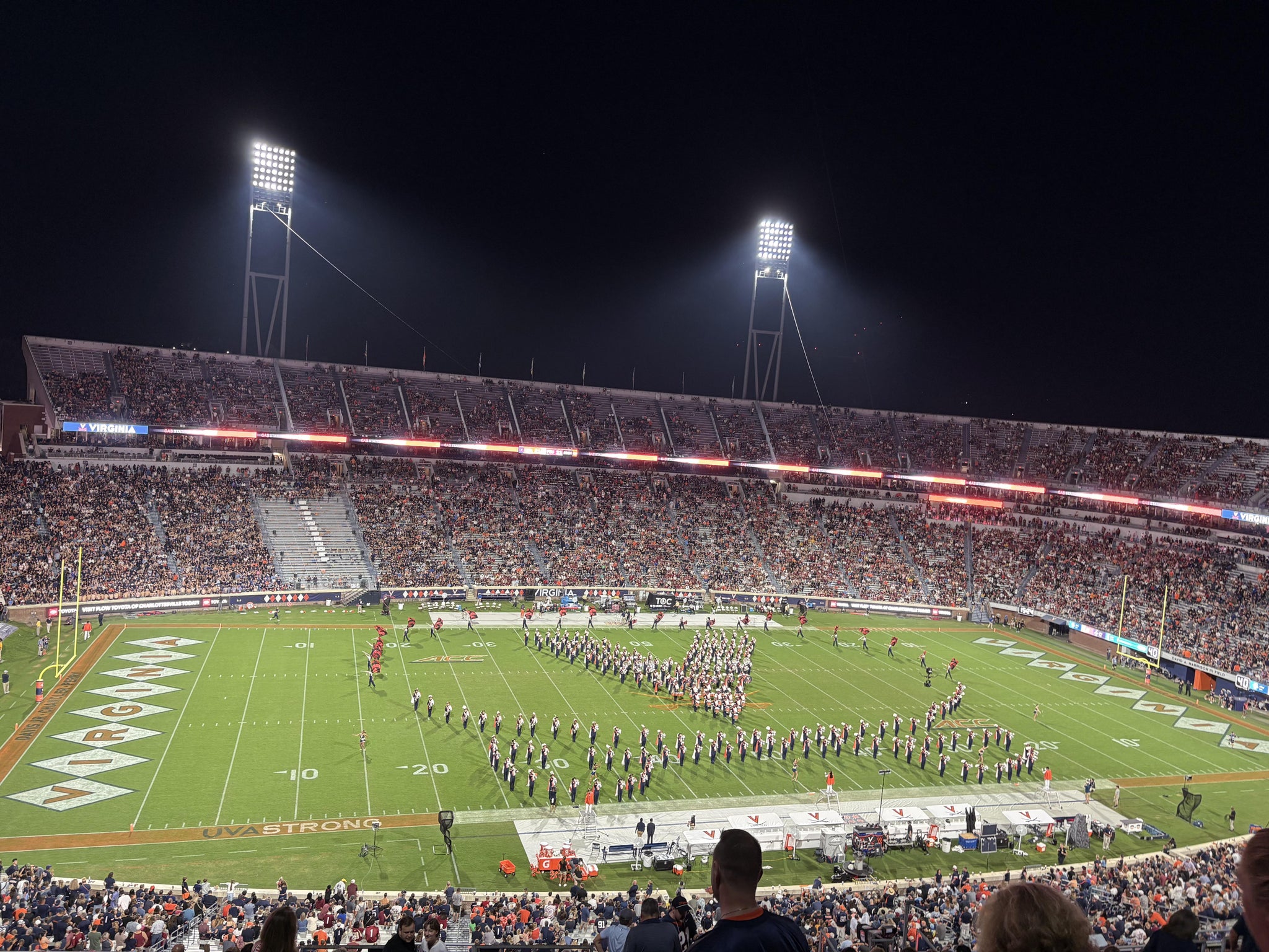 Vue réelle des fans prise de la Section 536 au site Scott Stadium par Anonymous User