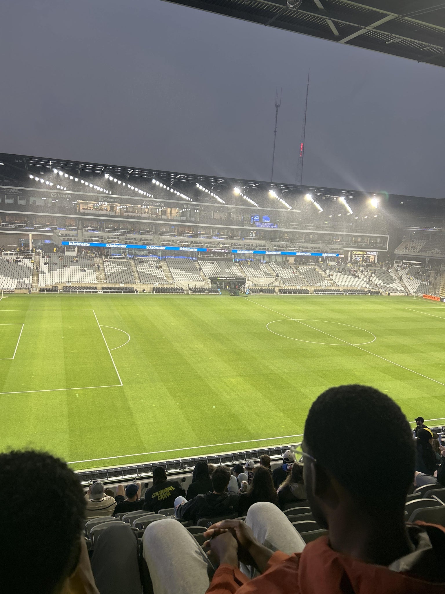 Real Fan View taken from Section 242 at ScottsMiracle-Gro Field by Anonymous User