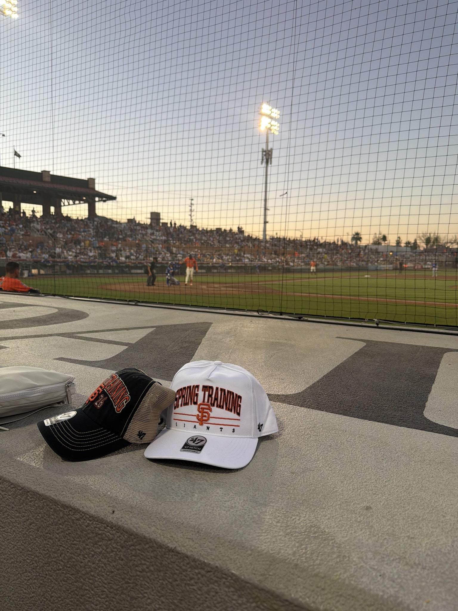 Real Fan View taken from Section 112 at Scottsdale Stadium by Mark T