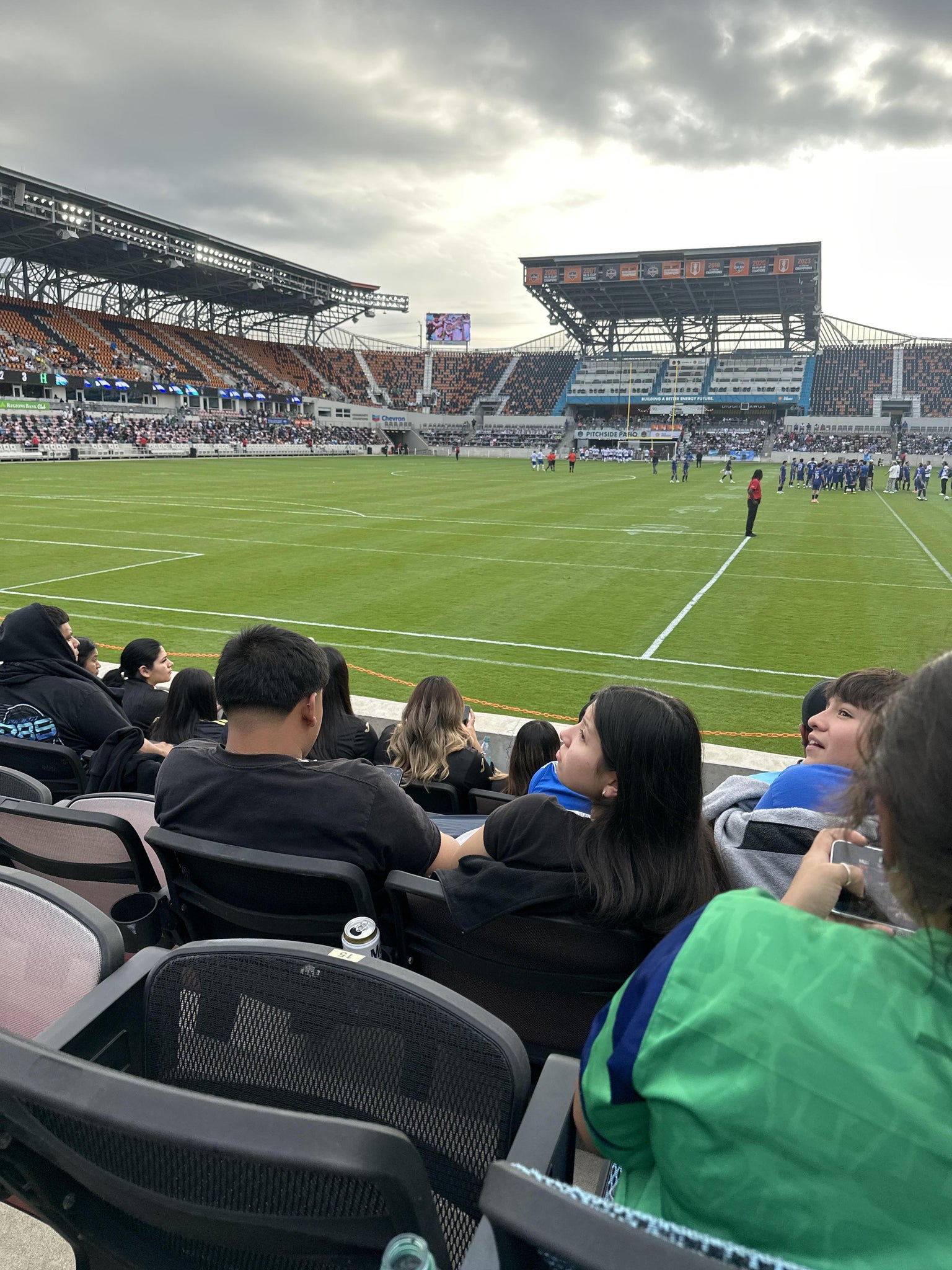 Real Fan View taken from Section 114 at Shell Energy Stadium by Everardo L