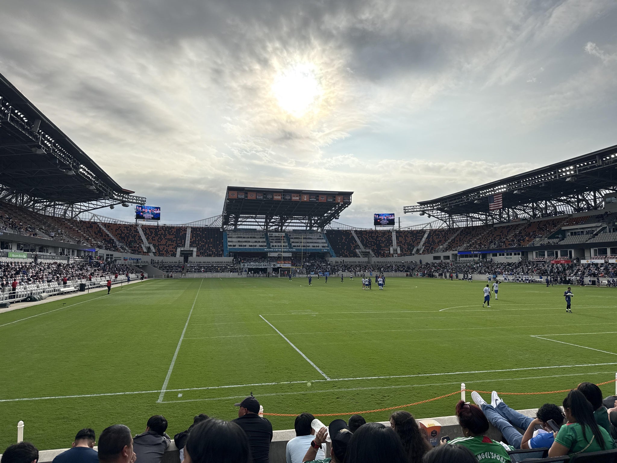 Real Fan View taken from Section 116 at Shell Energy Stadium by Anonymous User