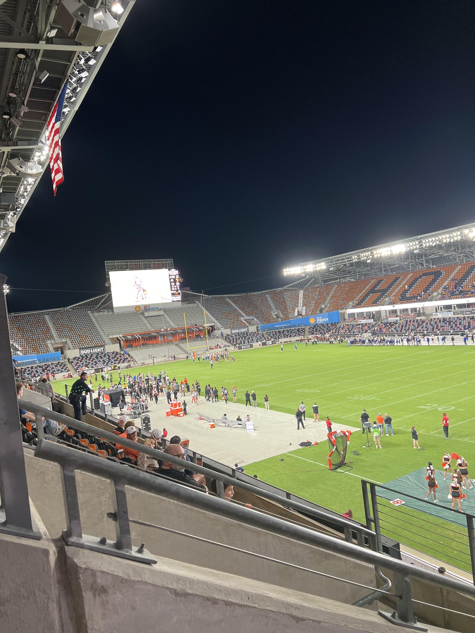 Real Fan View taken from Section 124 at Shell Energy Stadium by Maria G