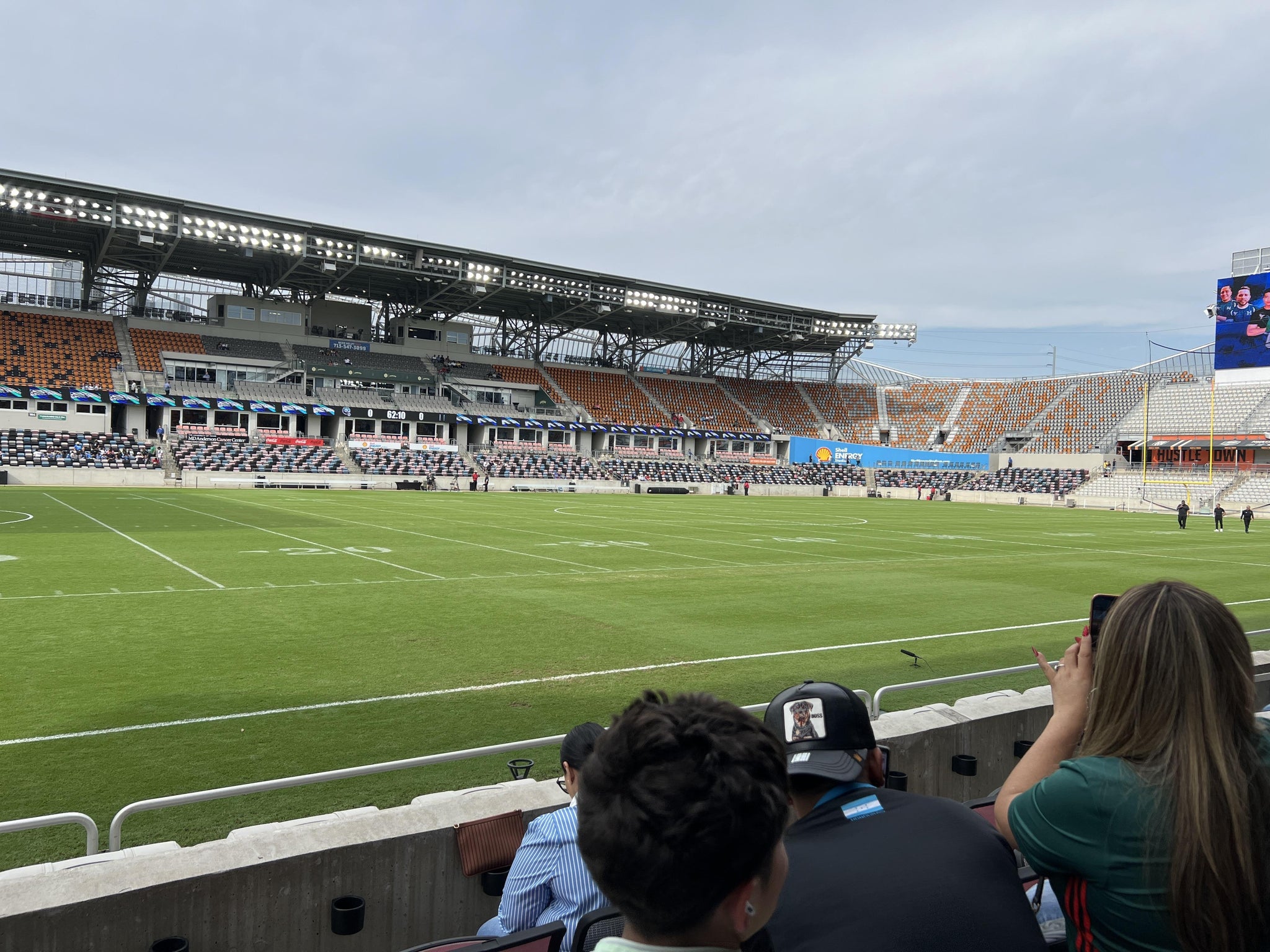 Real Fan View taken from Section 128 at Shell Energy Stadium by Sophia G