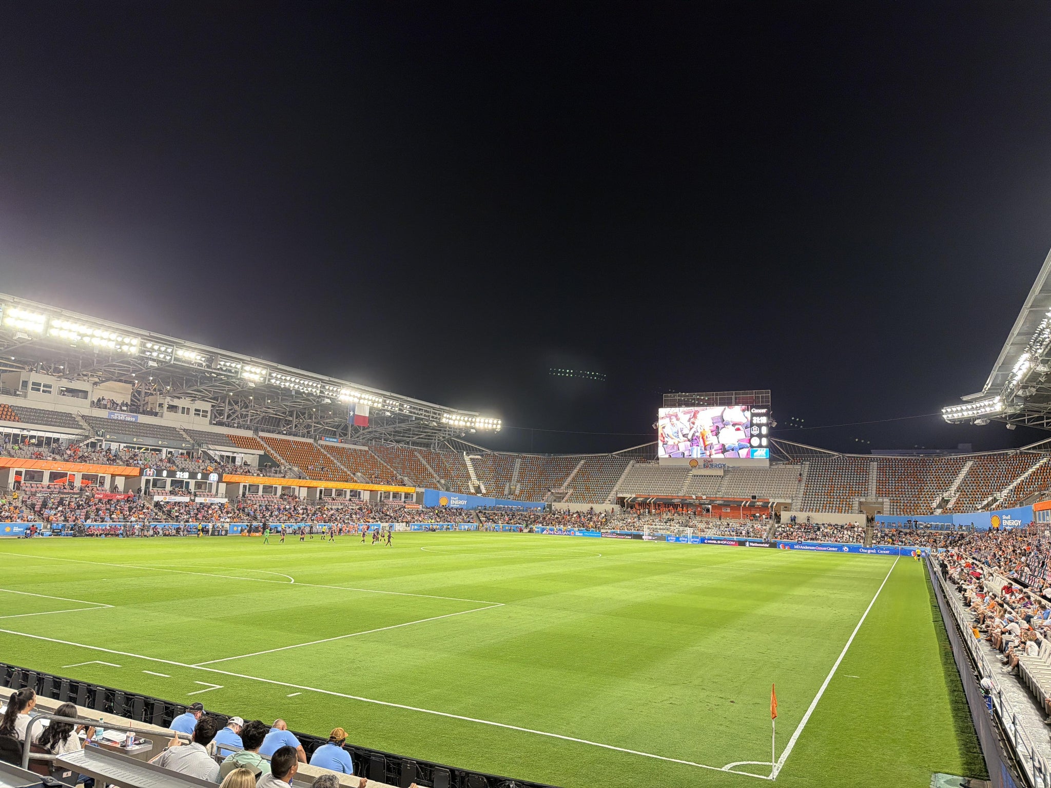 Real Fan View taken from Section 133 at Shell Energy Stadium by Vanessa I