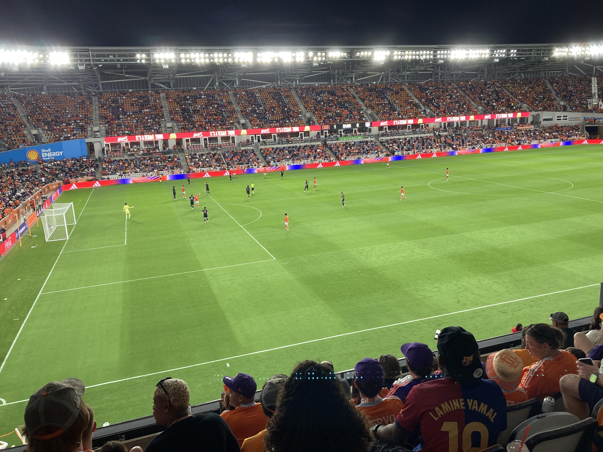Real Fan View taken from Section 209 at Shell Energy Stadium by Andy Y