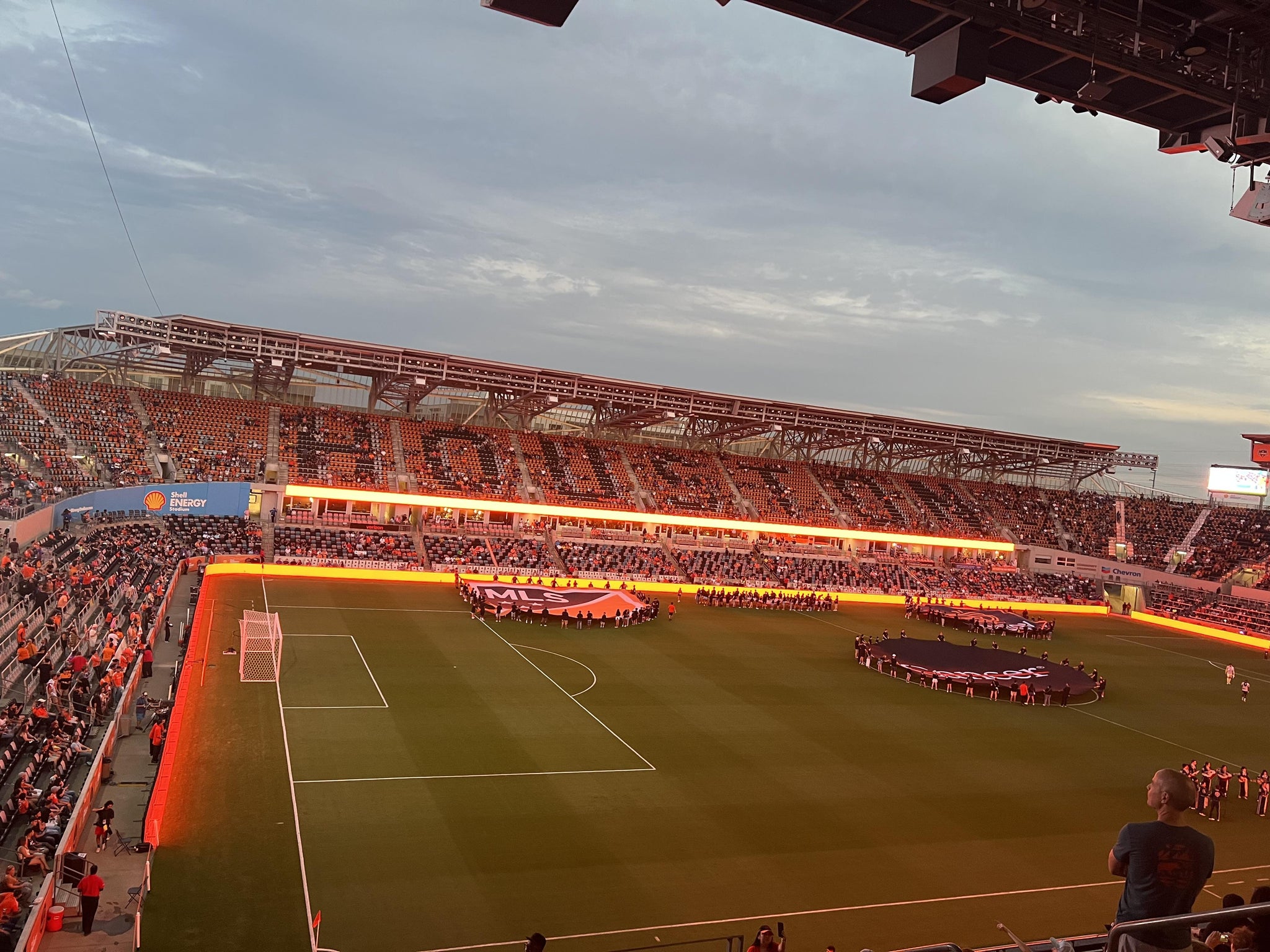 Real Fan View taken from Section 210 at Shell Energy Stadium by Jayanti S