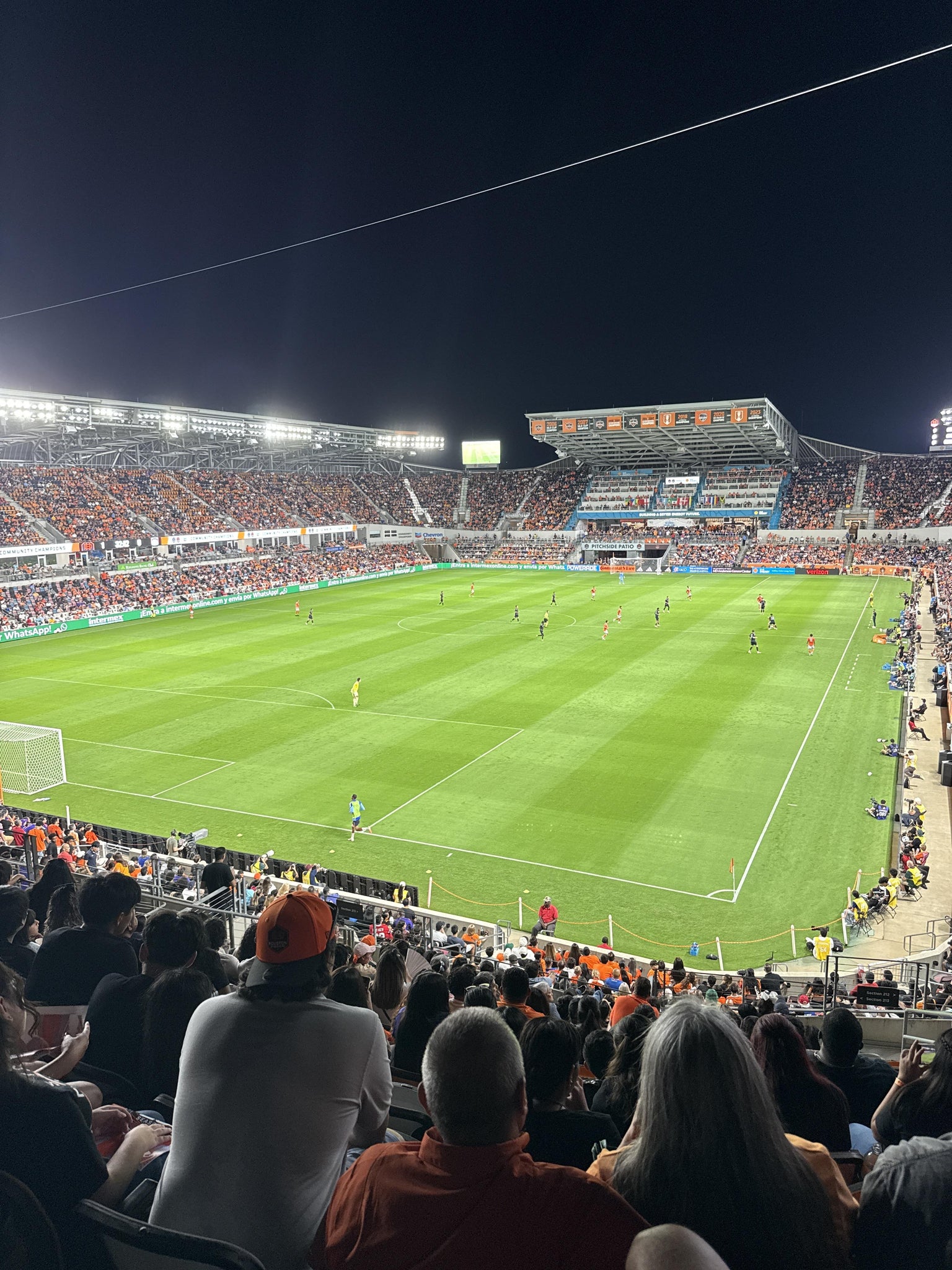Real Fan View taken from Section 213 at Shell Energy Stadium by Edna M
