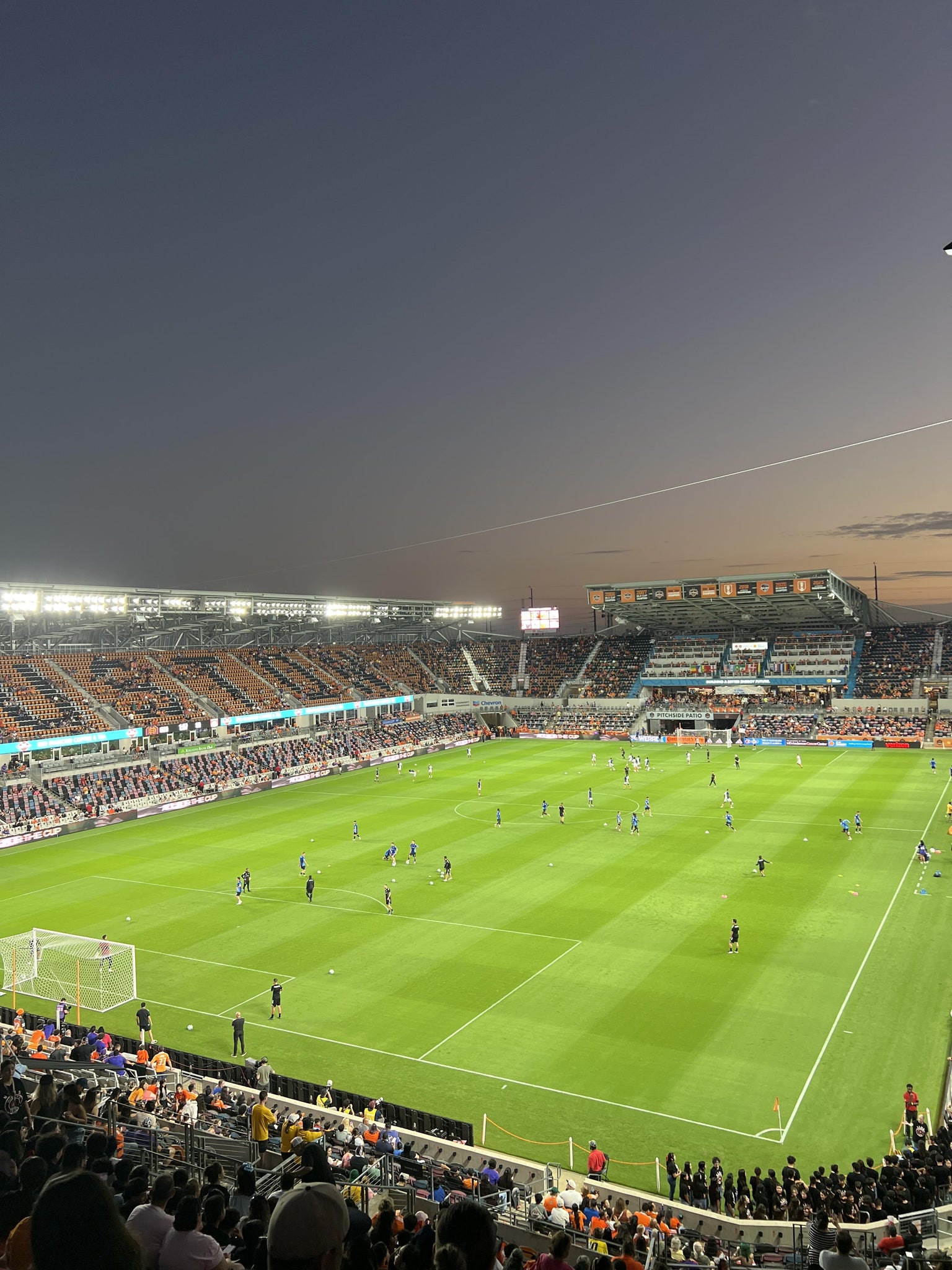 Real Fan View taken from Section 214 at Shell Energy Stadium by Theresa H