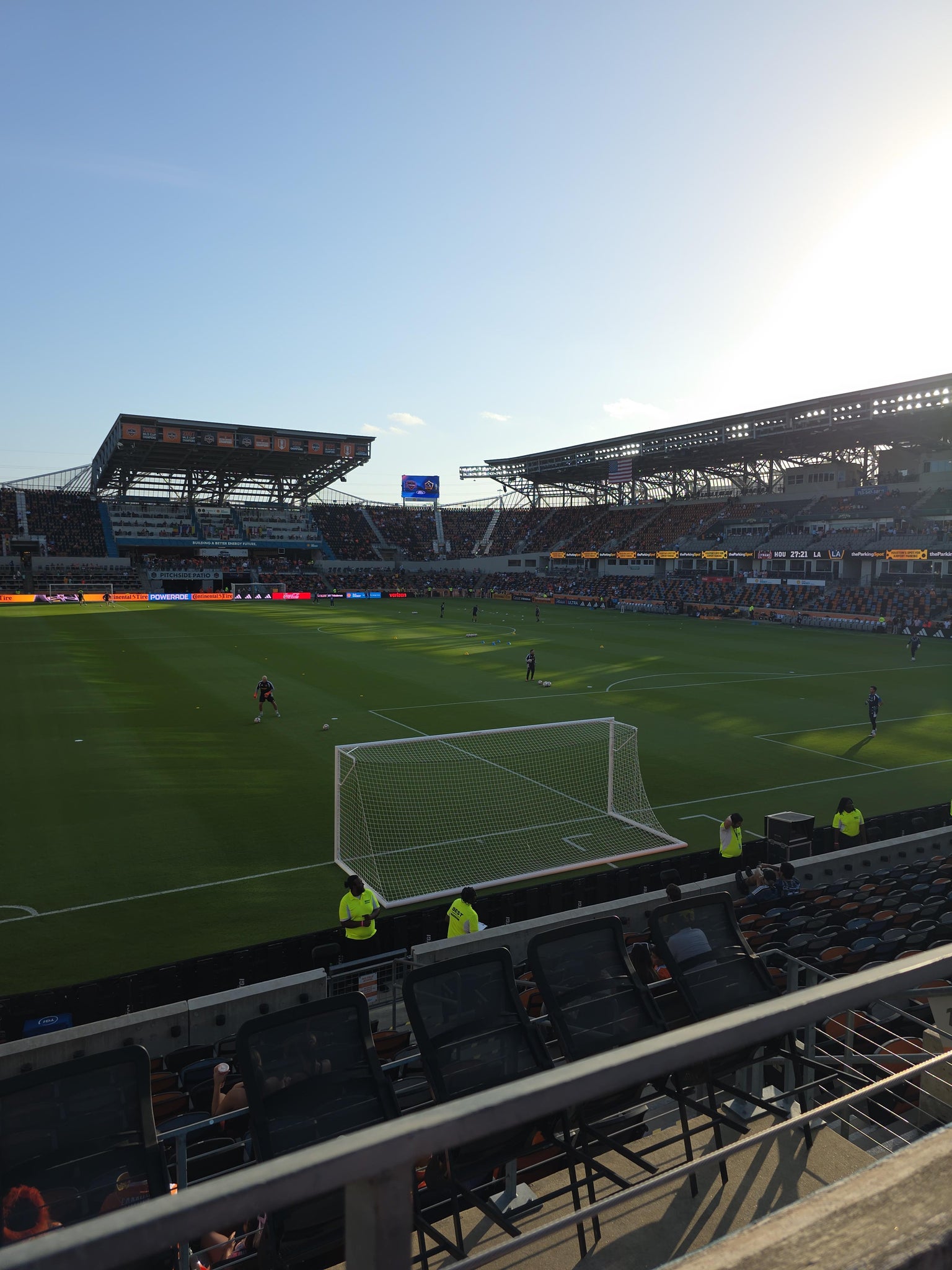 Real Fan View taken from Section 219 at Shell Energy Stadium by Carlos A