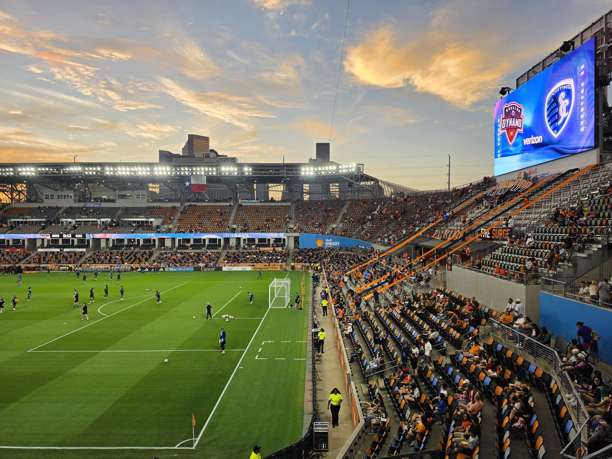 Real Fan View taken from Section 222 at Shell Energy Stadium by Chris M