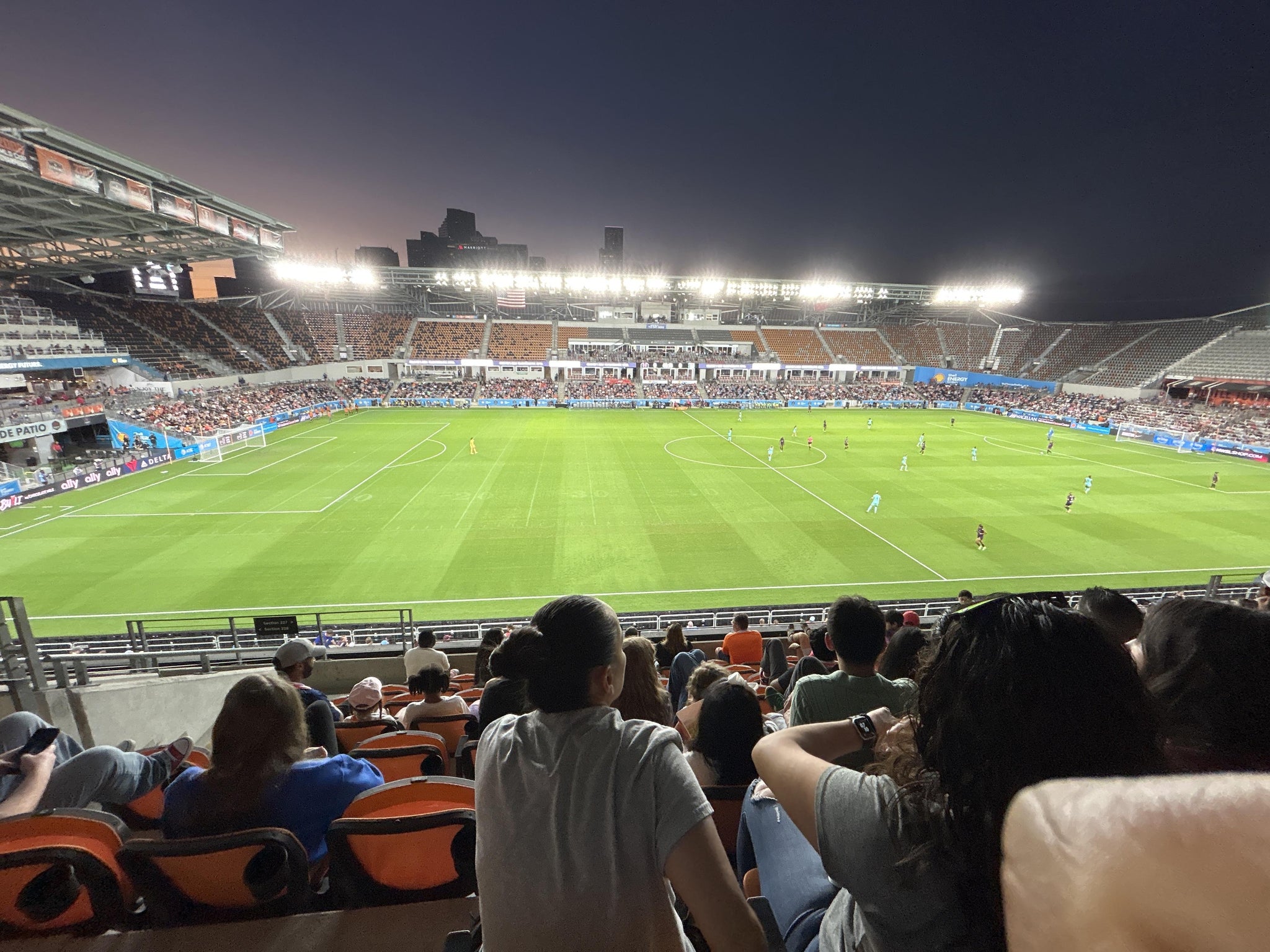 Real Fan View taken from Section 227 at Shell Energy Stadium by Keiry C