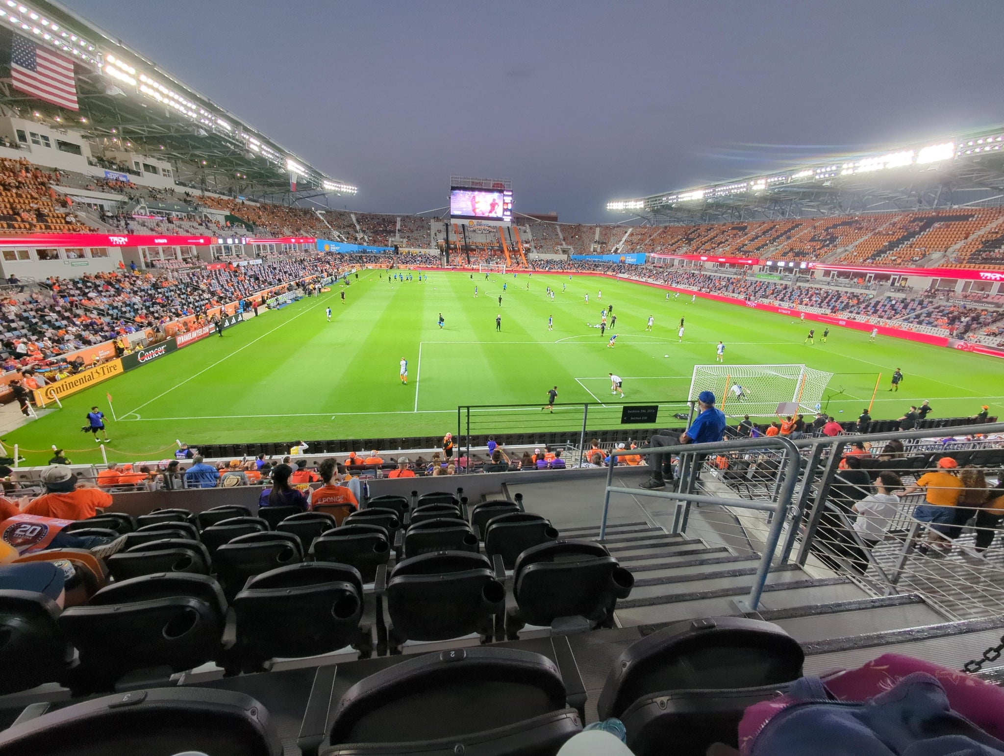 Real Fan View taken from Section 238 at Shell Energy Stadium by Alejandro bustamante M