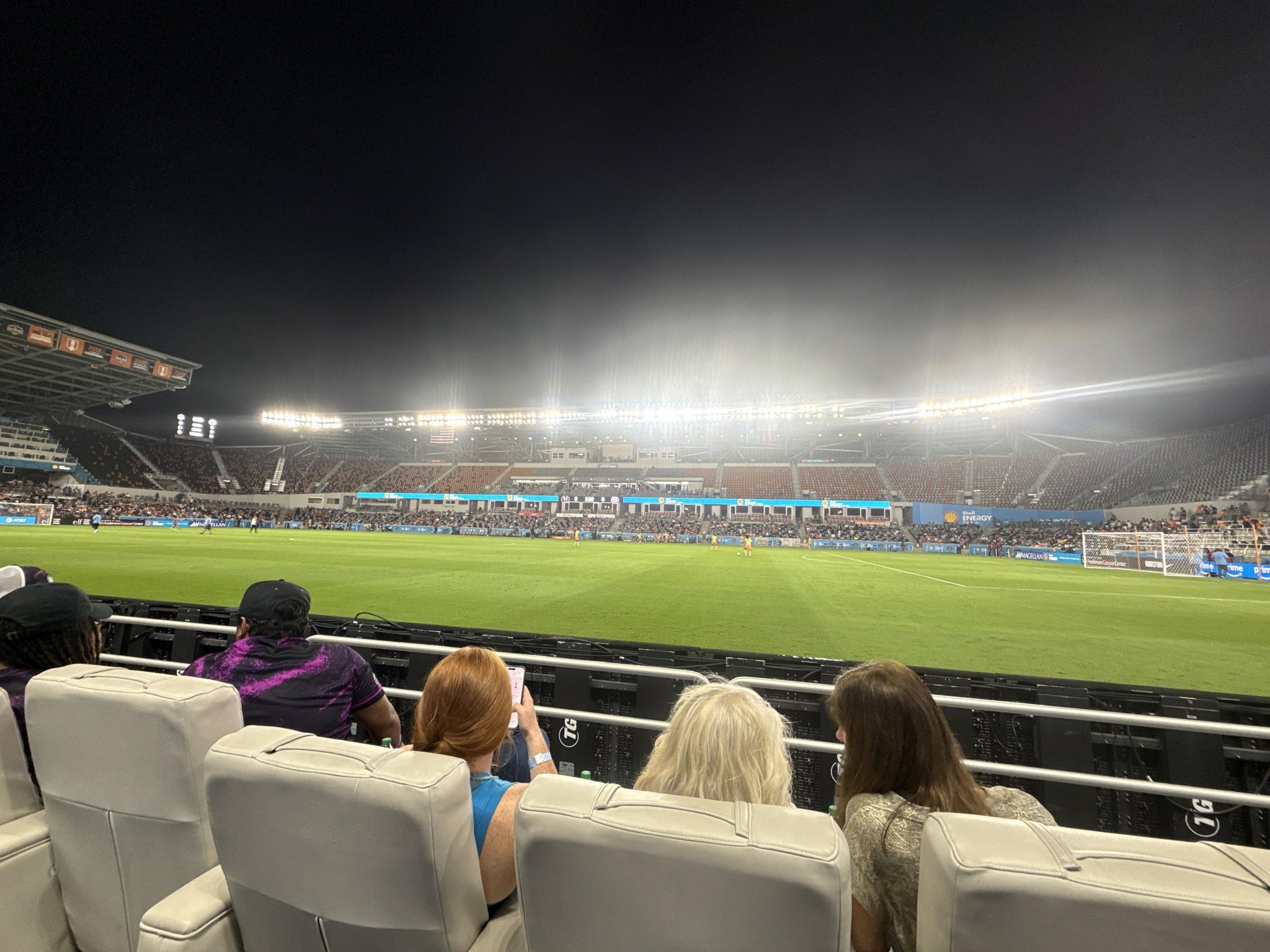 Real Fan View taken from Field 24 at Shell Energy Stadium by Chelsi D