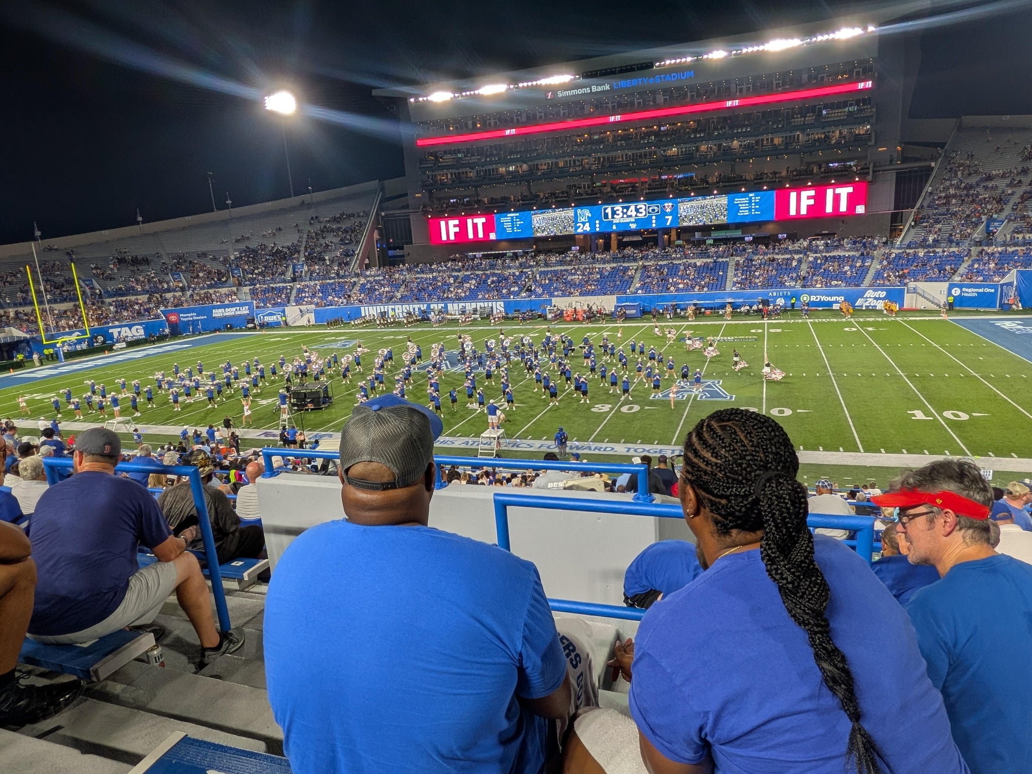 Real Fan View taken from Section 218 at Simmons Bank Liberty Stadium by Eugene M