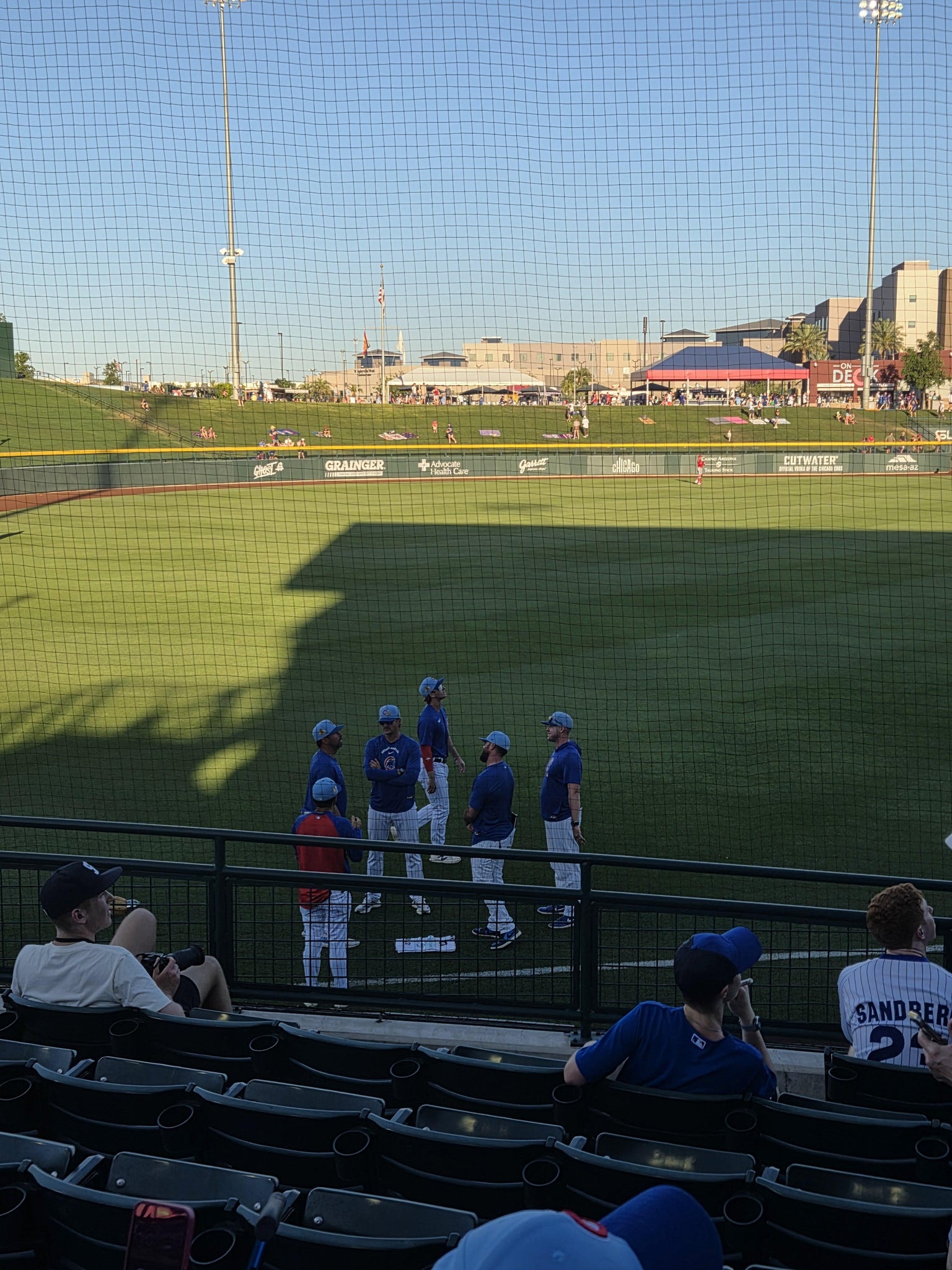 Real Fan View taken from Section 101 at Sloan Park by Joshua B