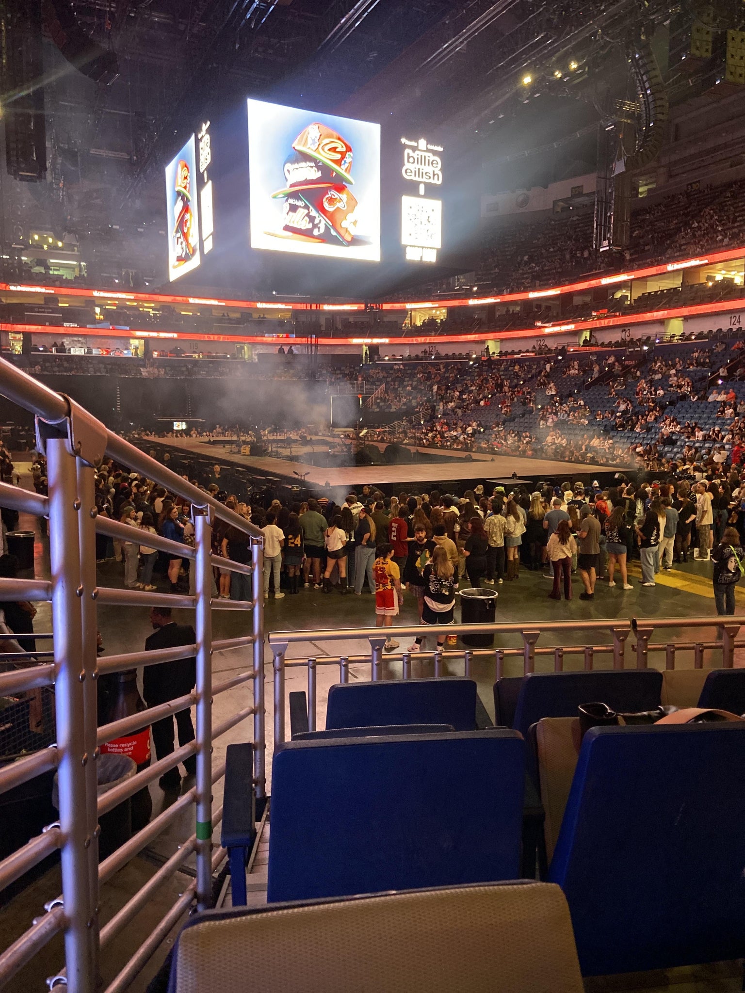 Real Fan View taken from Section 108 at Smoothie King Center by Anonymous User