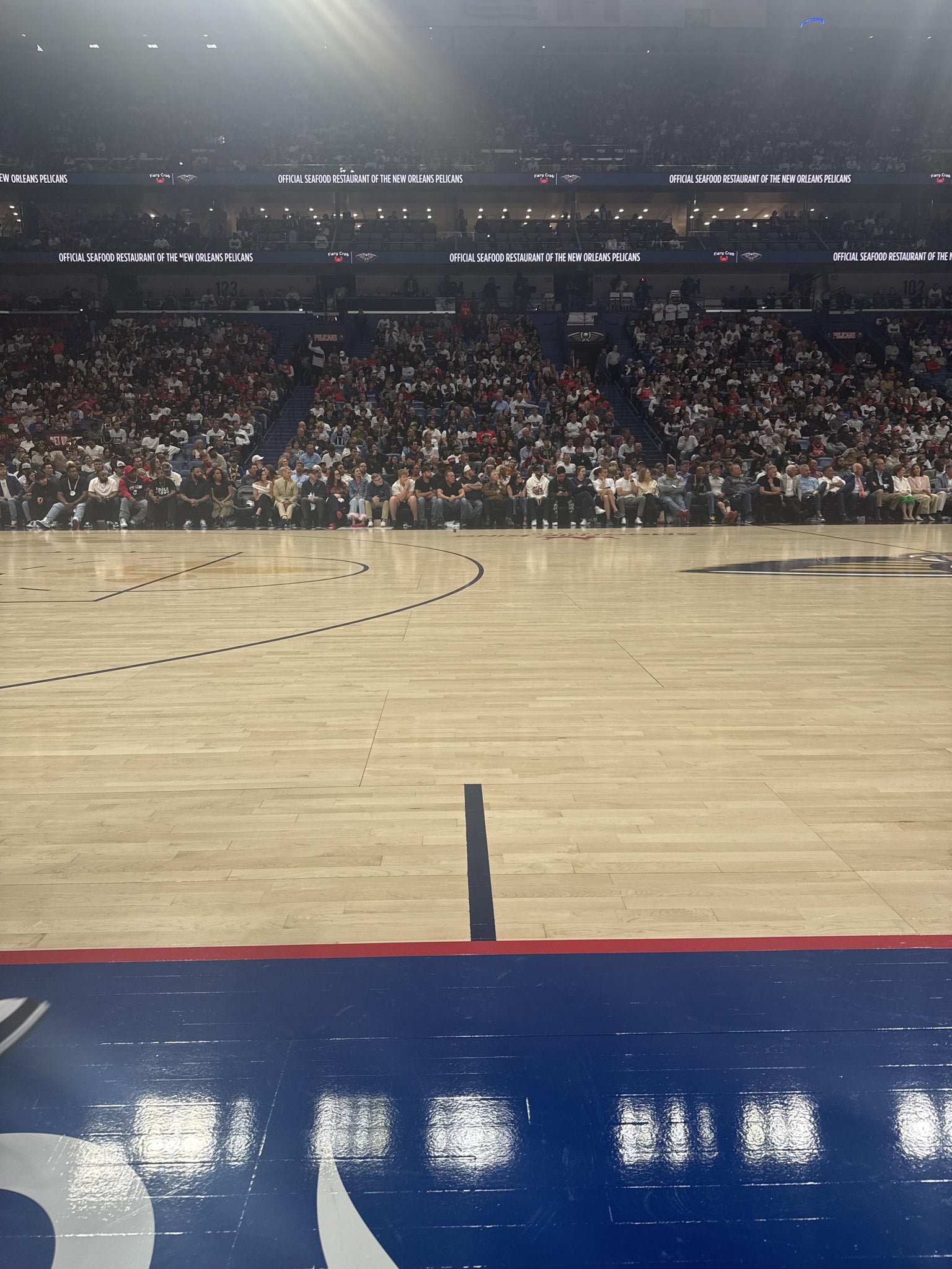 Real Fan View taken from 113 Floor at Smoothie King Center by Nylah W