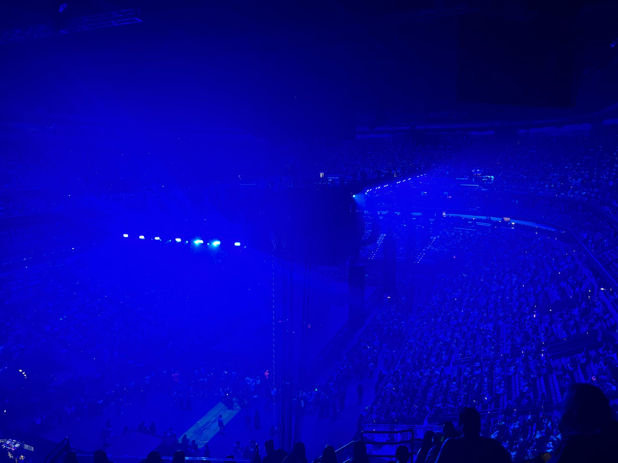 Real Fan View taken from Section 322 at Smoothie King Center by Juliette Y