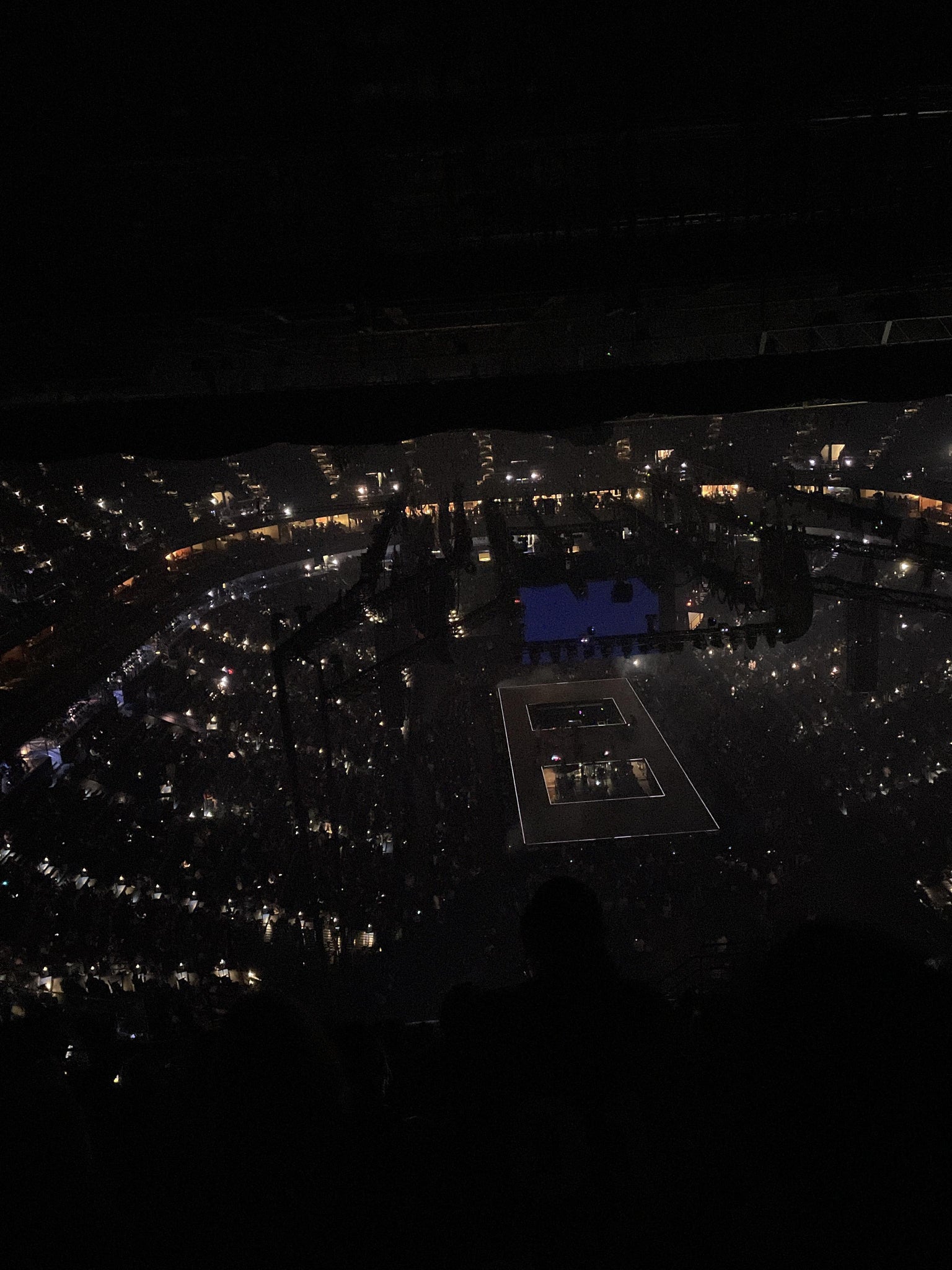 Real Fan View taken from Section 325 at Smoothie King Center by Mattie P