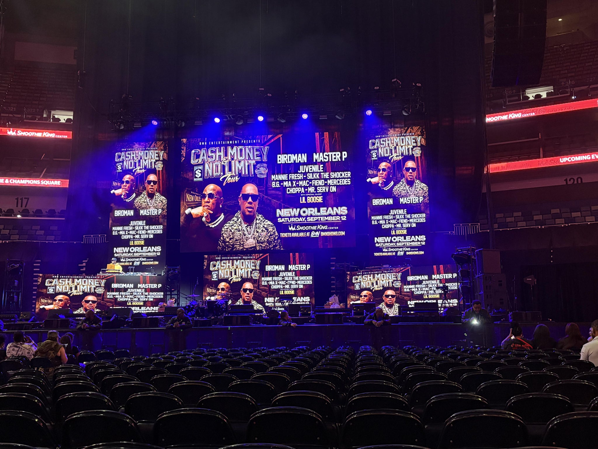 Real Fan View taken from Floor B at Smoothie King Center by Shaniera M